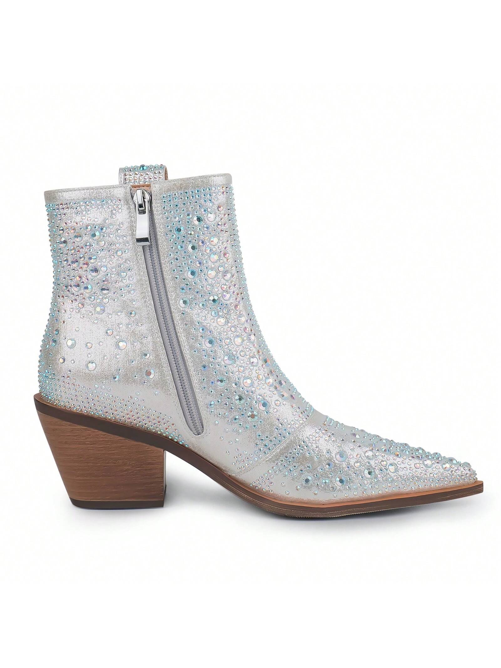 In Silver Women Ankle Boots & Booties