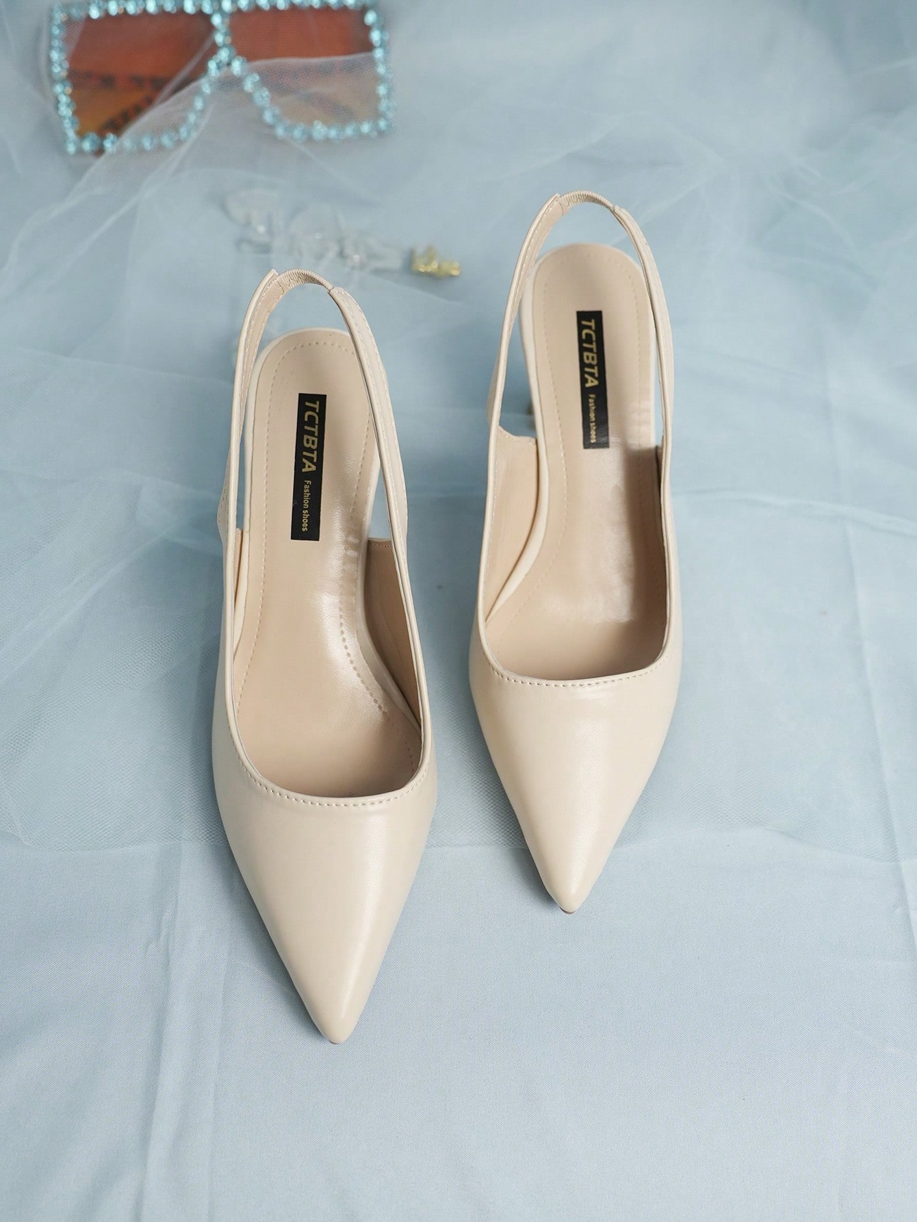 In Beige Women Pumps