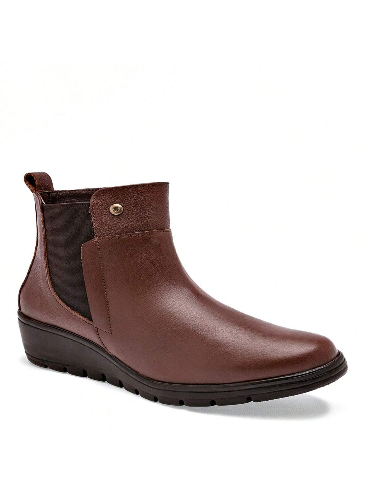 In Coffee Brown Women Fashion Boots