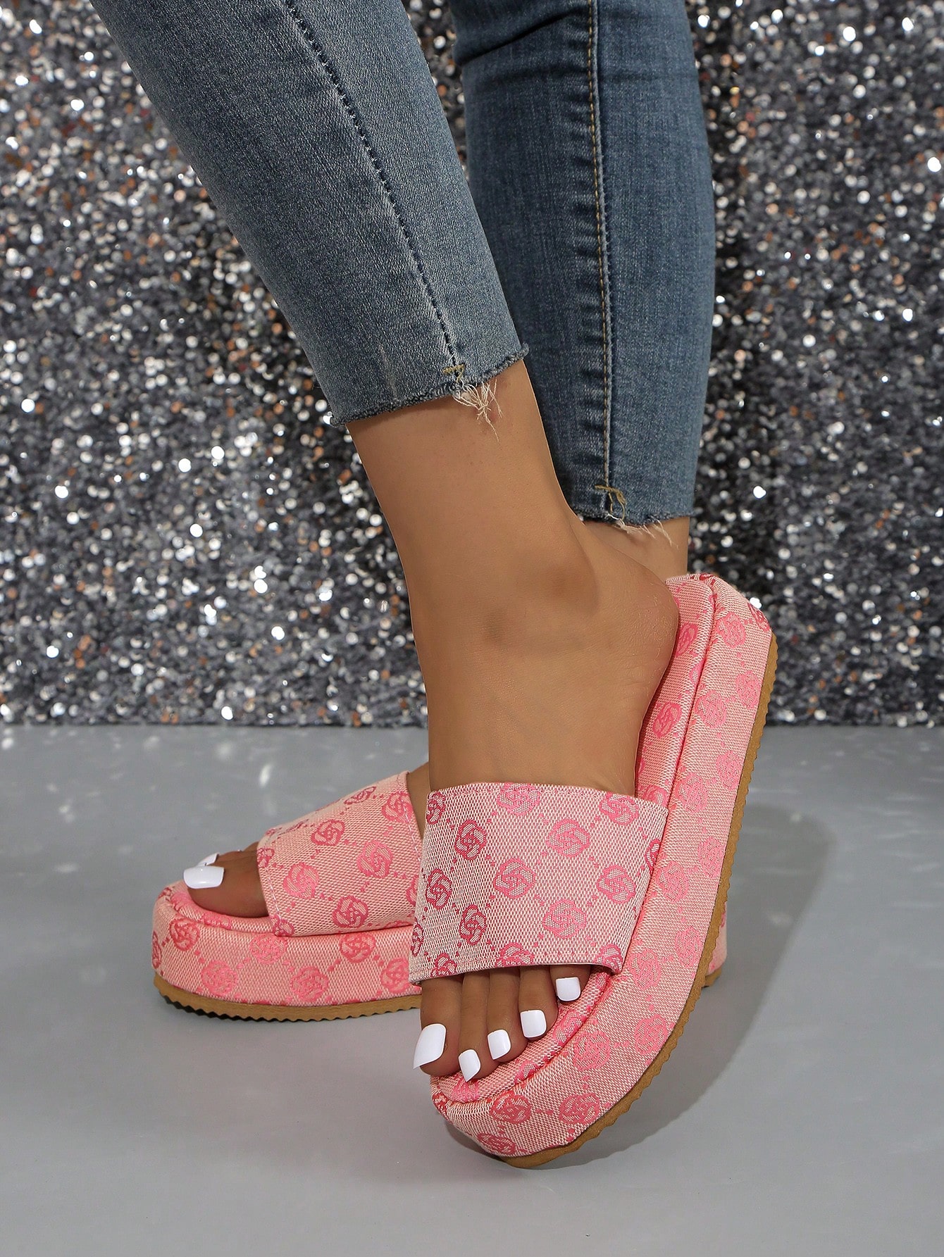 In Pink Women Platforms & Wedge Sandals