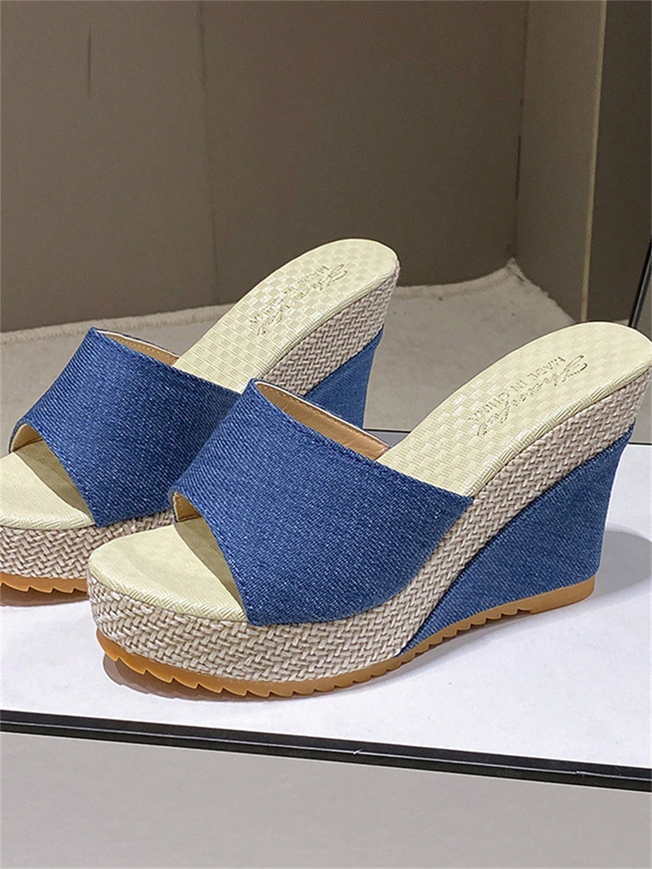 In Blue Women Platforms & Wedge Sandals