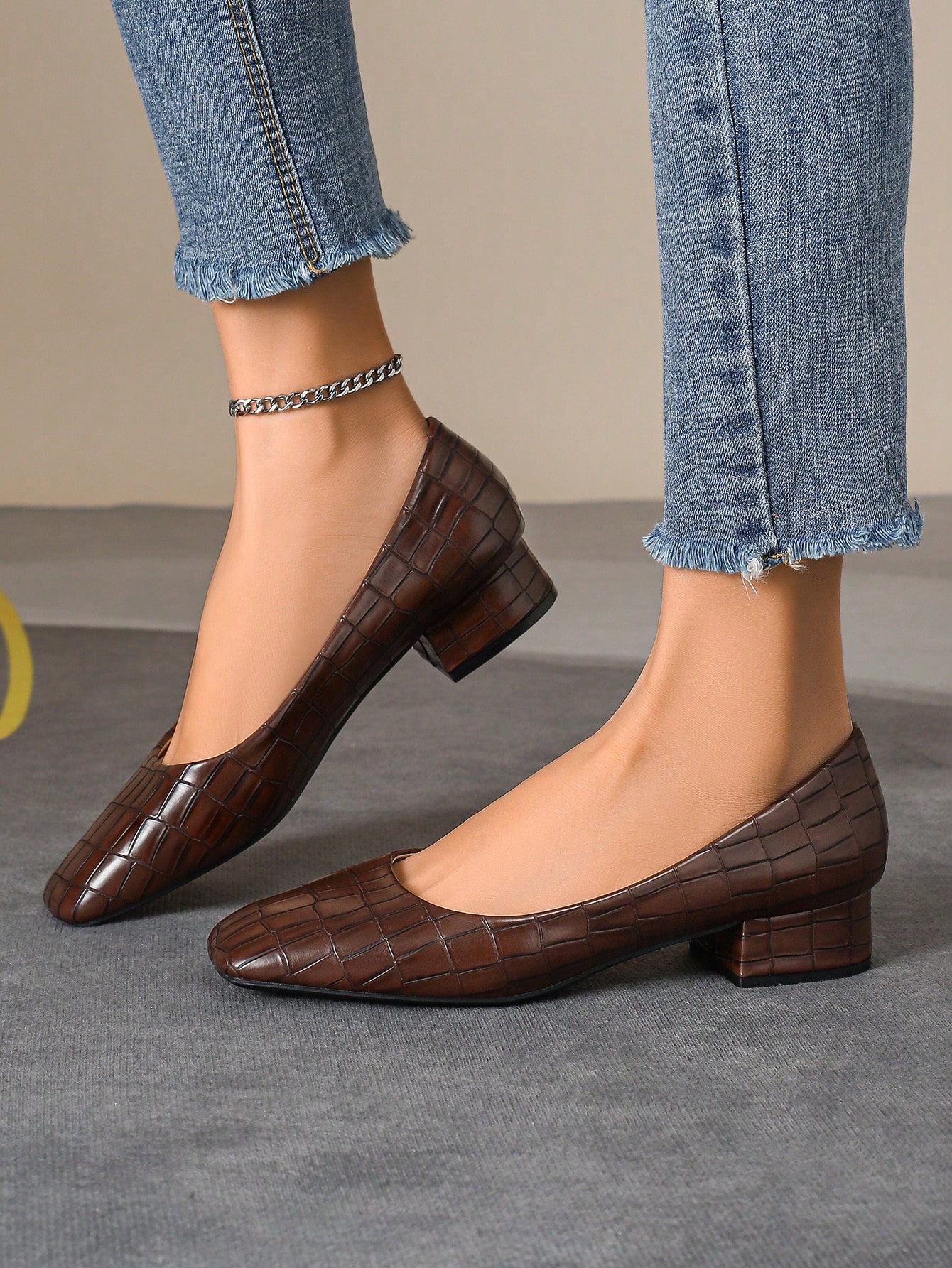 In Brown Women Pumps