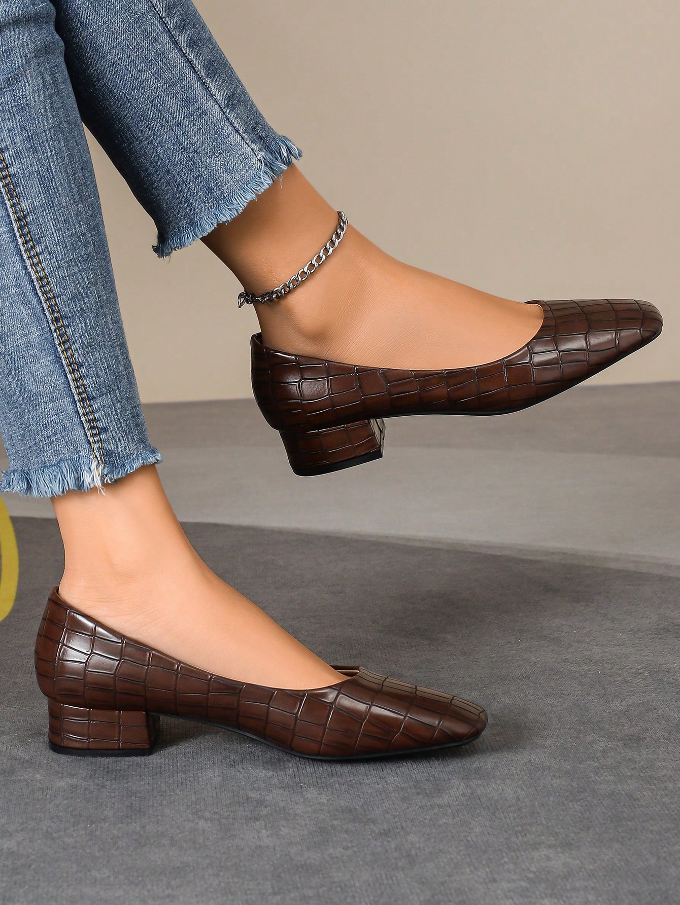 In Brown Women Pumps