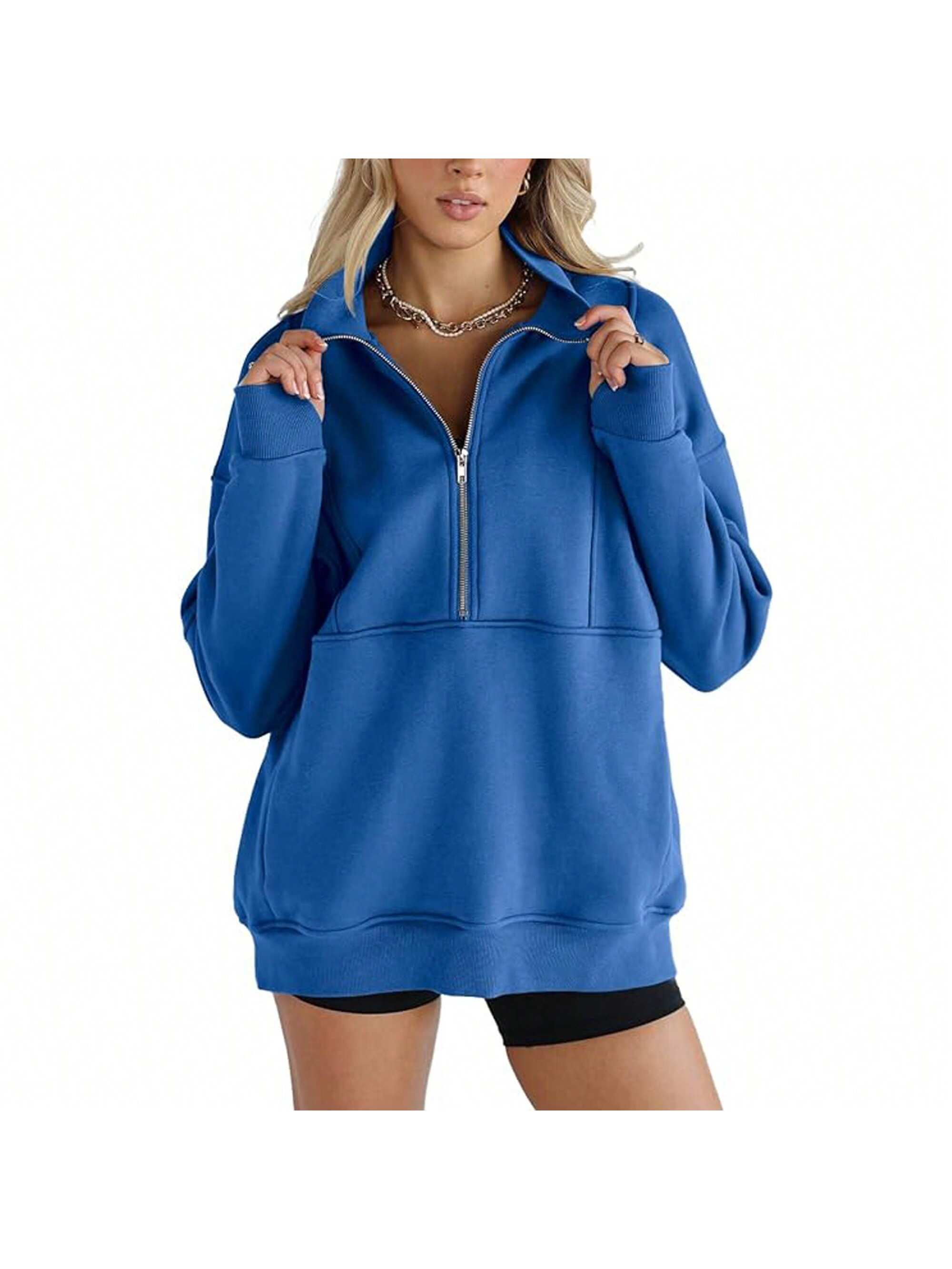 In Blue Women Sweatshirts