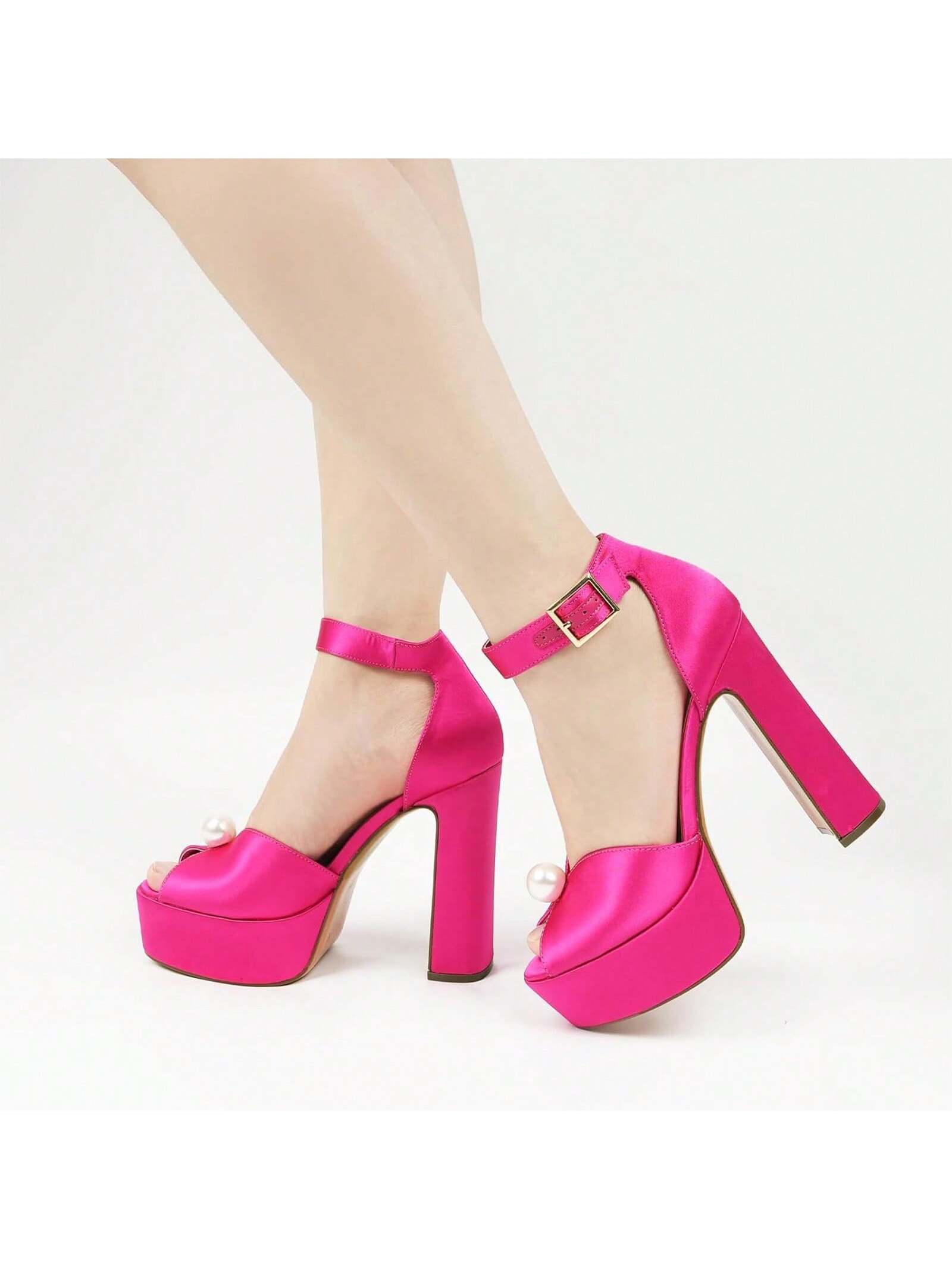 In Hot Pink Women Pumps