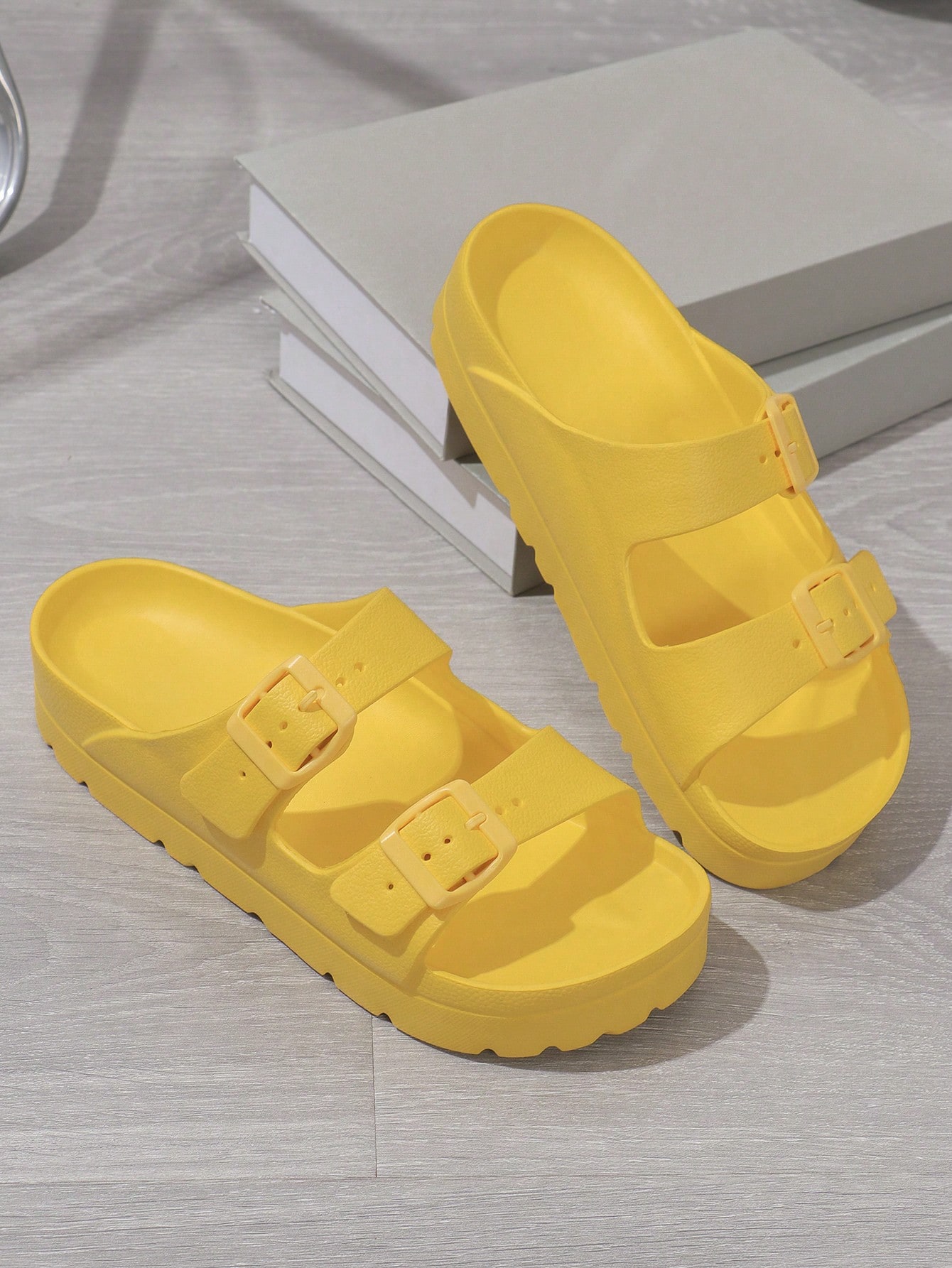 In Yellow Women Slippers