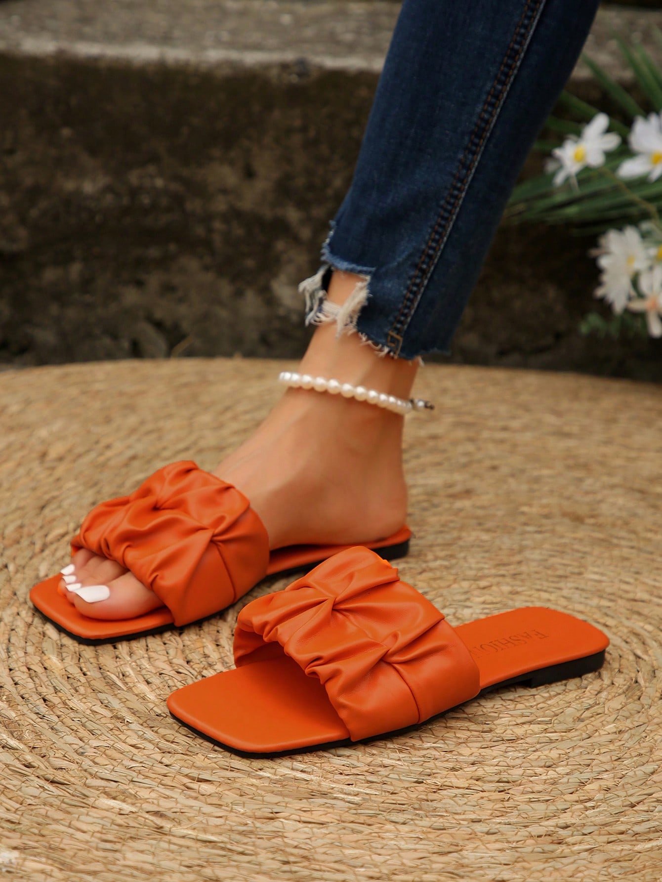 In Orange Women Shoes