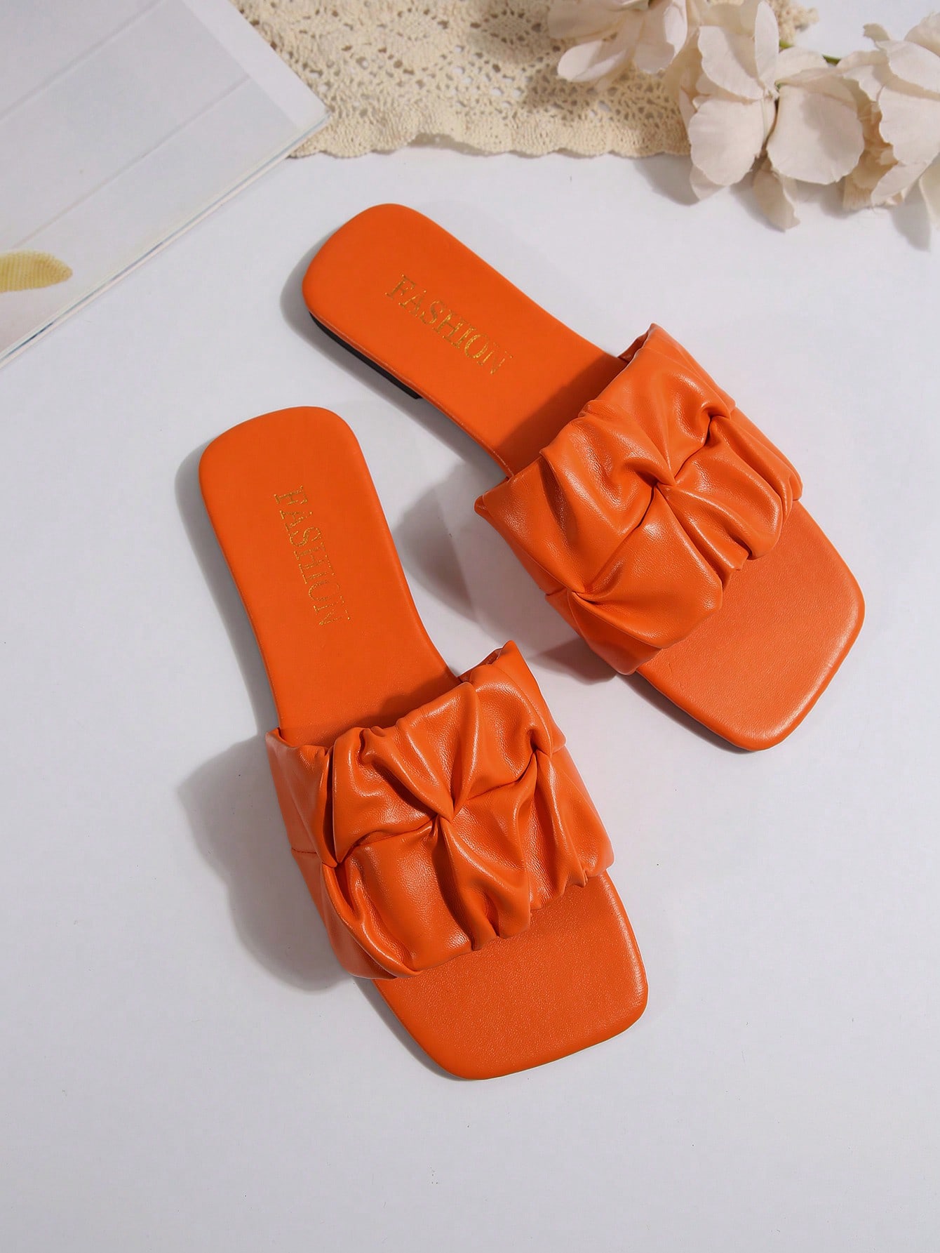 In Orange Women Shoes