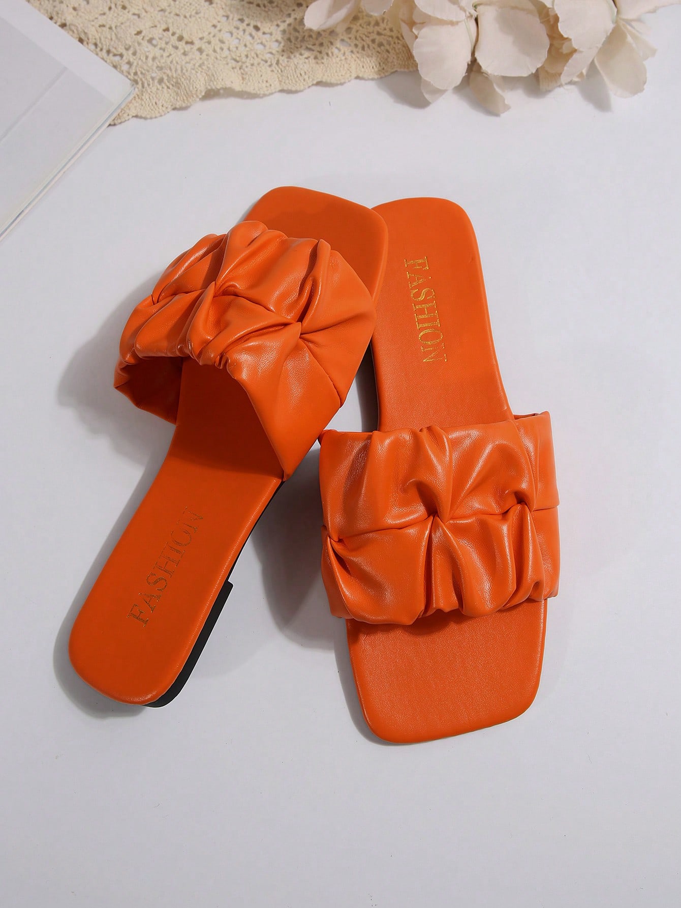 In Orange Women Shoes