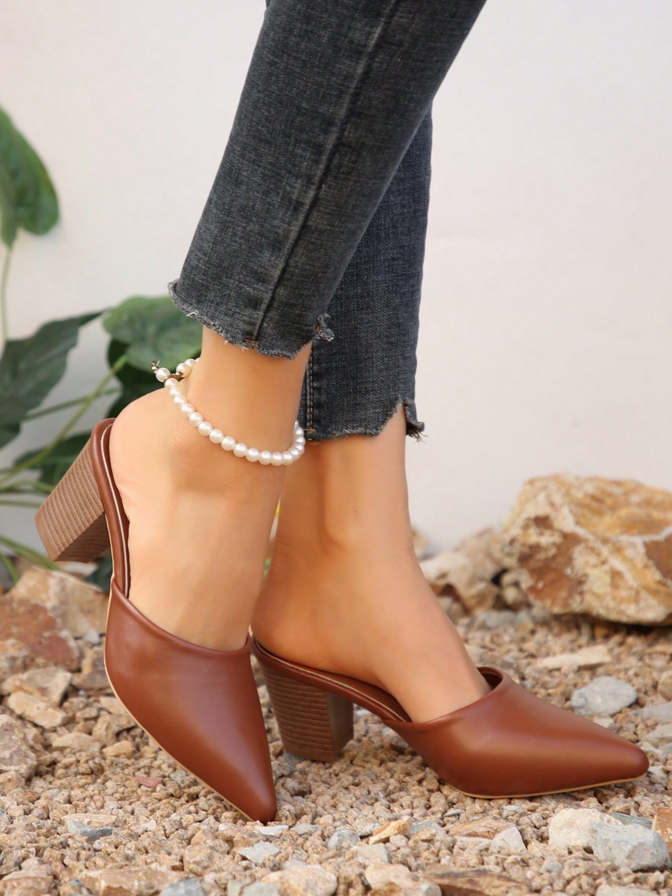 In Brown Women Pumps