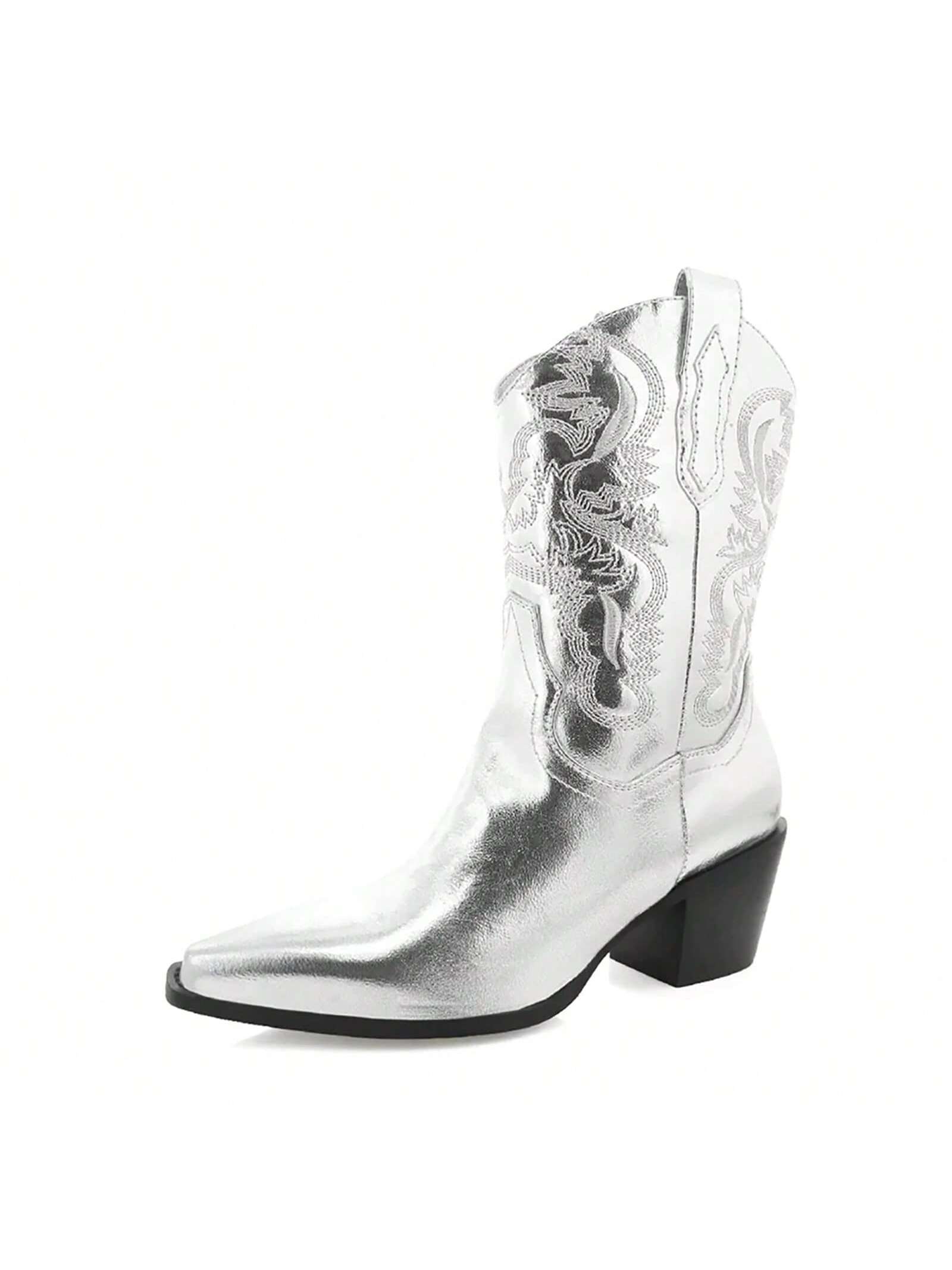 In Silver Women Ankle Boots & Booties