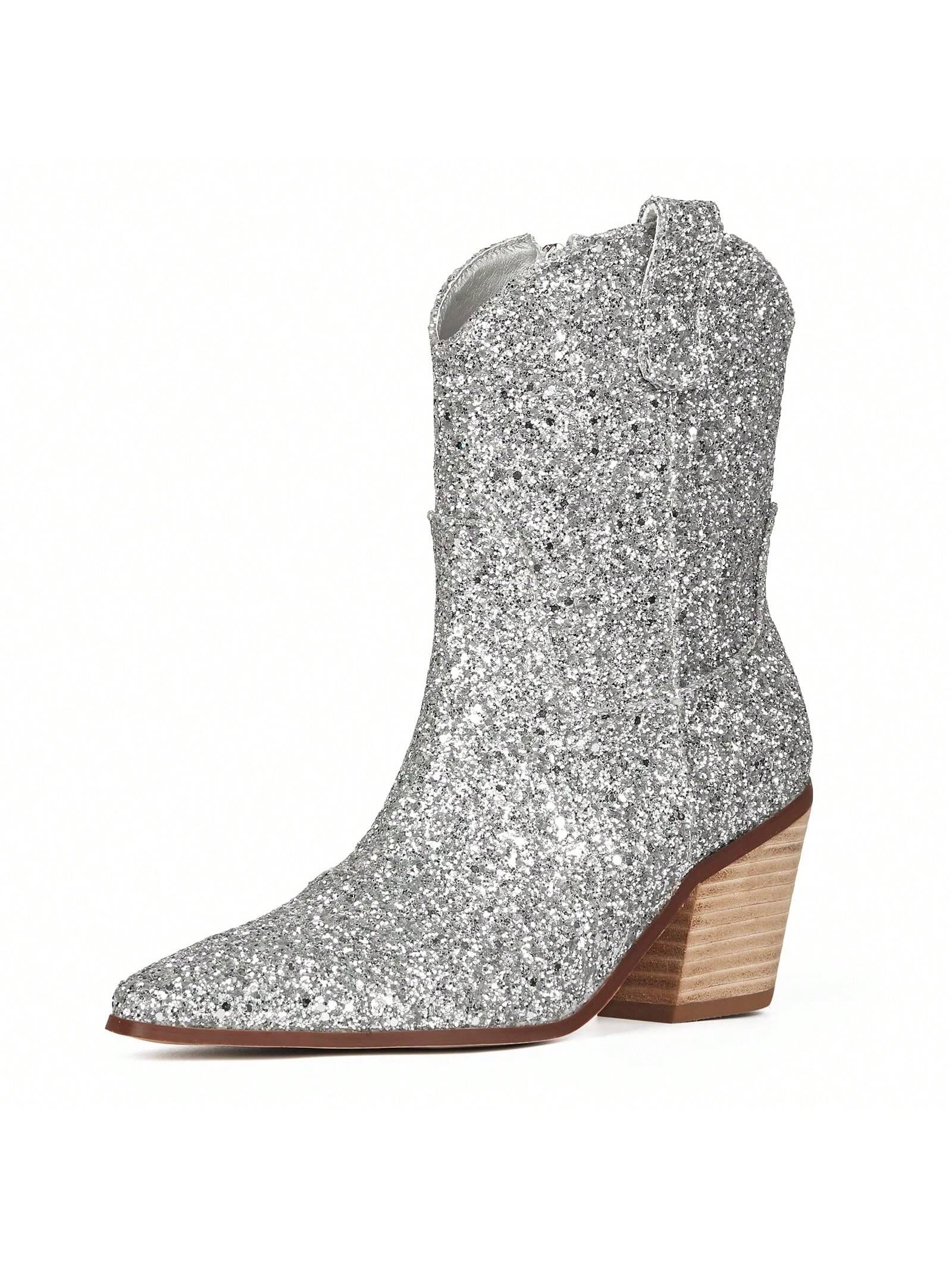 In Silver Women Ankle Boots & Booties