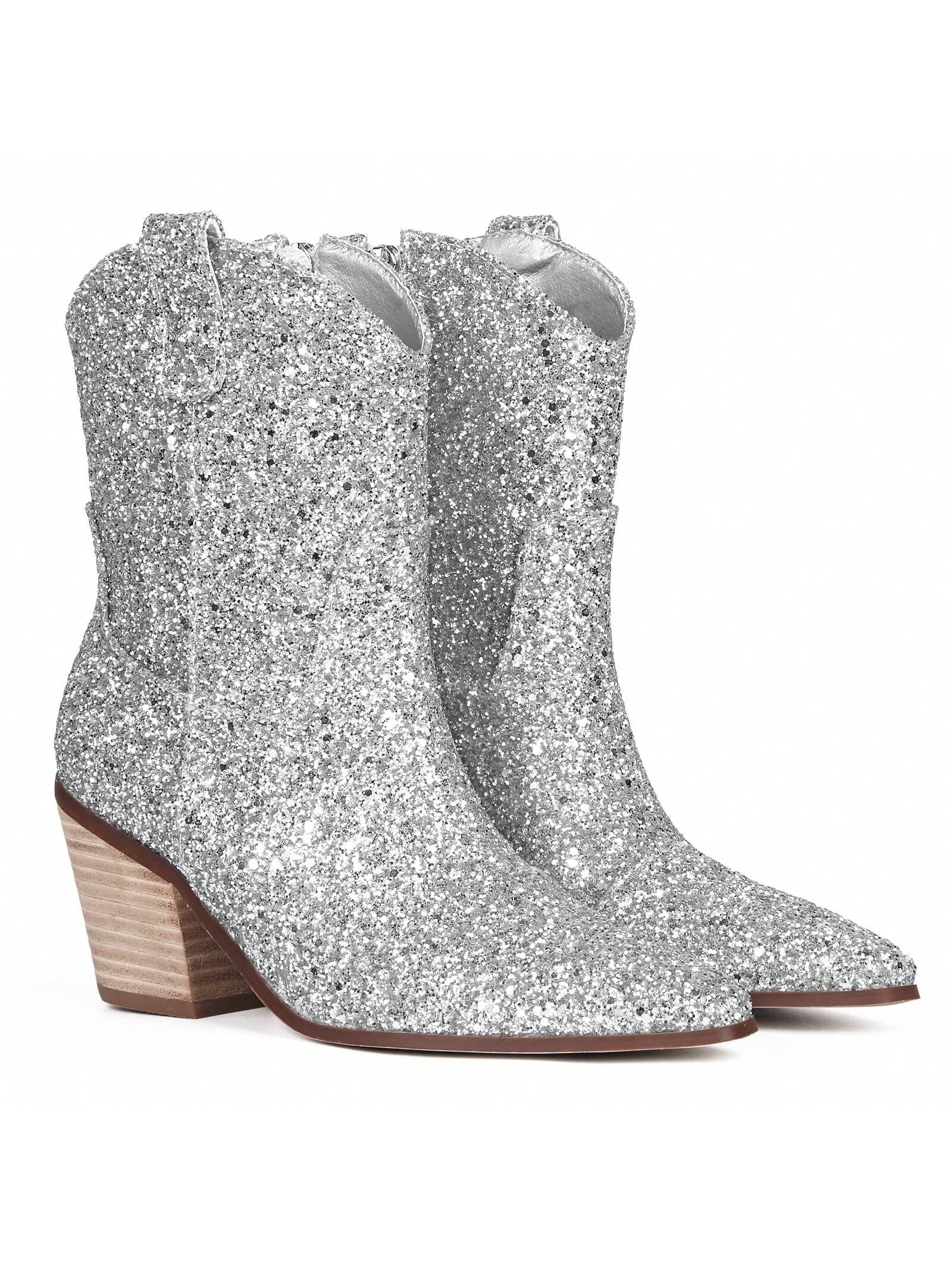 In Silver Women Ankle Boots & Booties