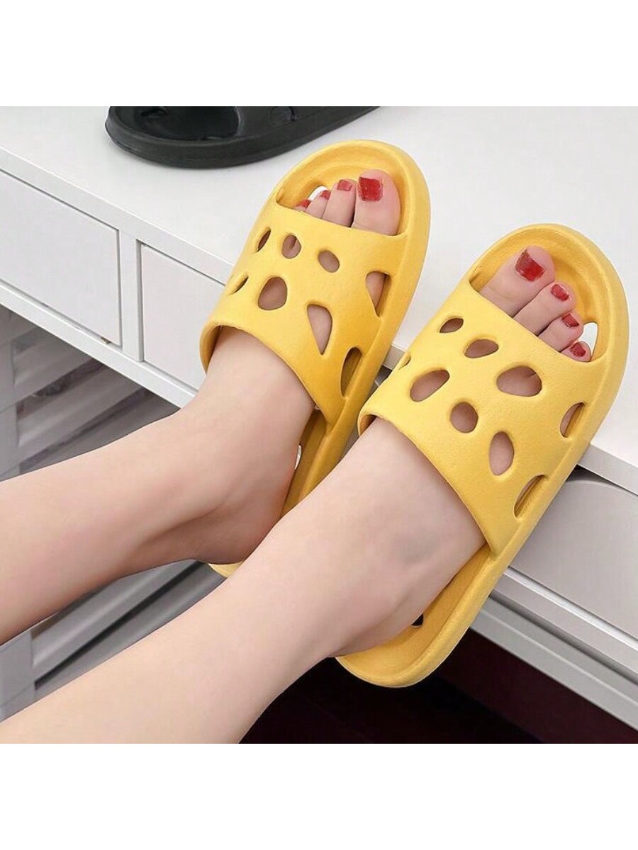 In Yellow Women Slippers