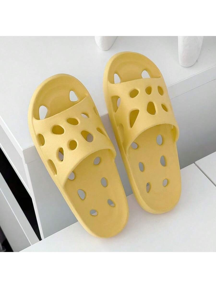 In Yellow Women Slippers