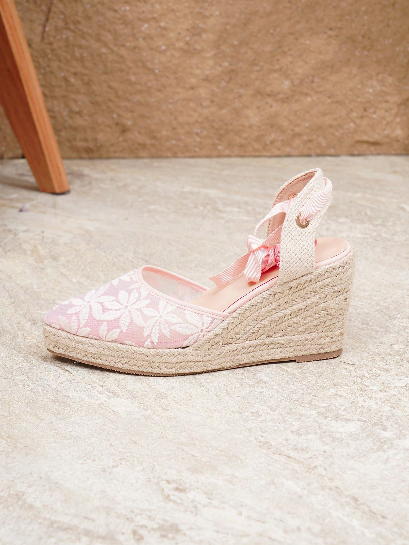 In Pink Women Wedges & Flatform