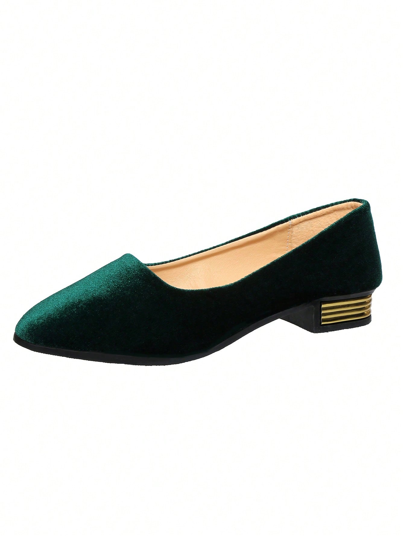 In Green Women Flats