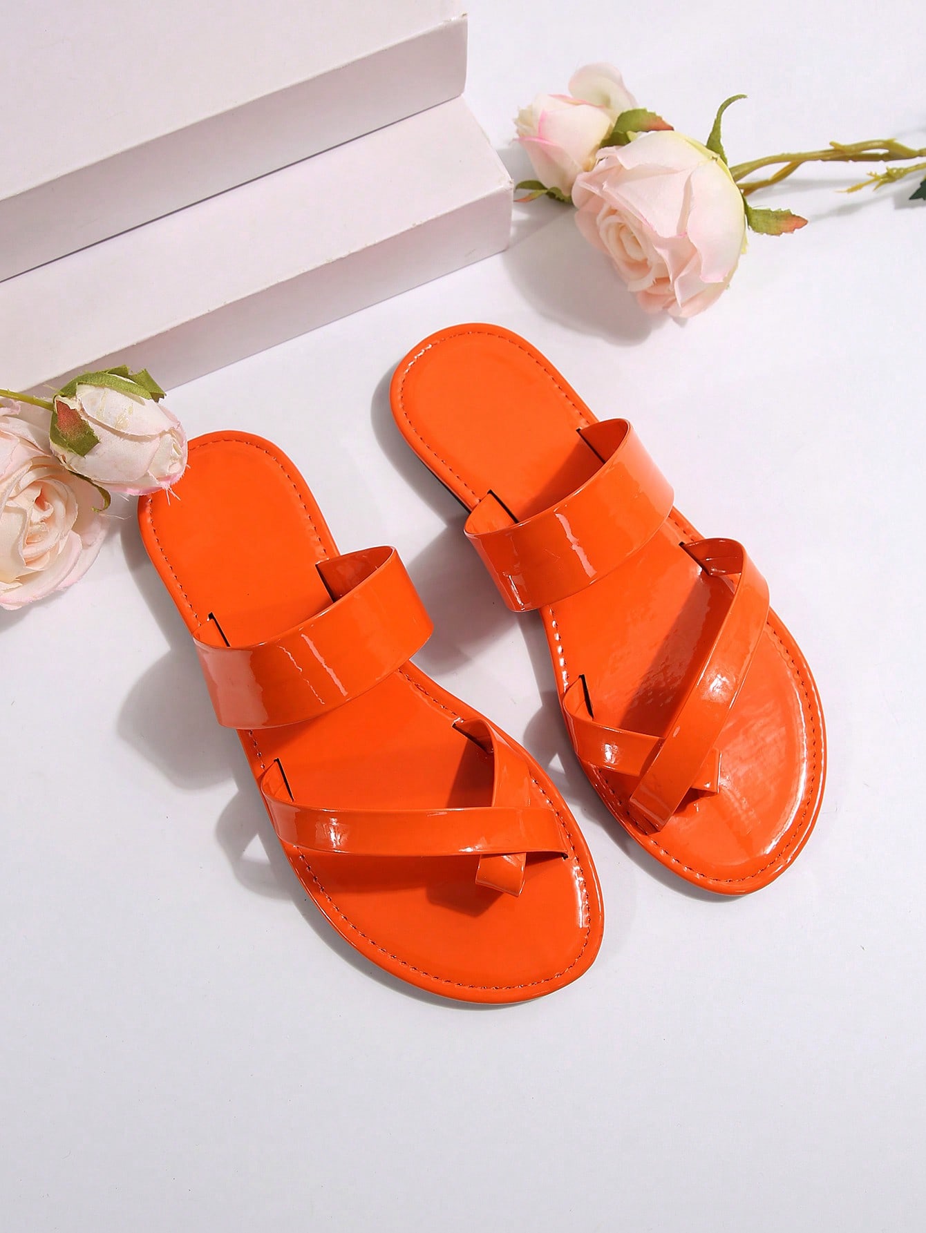 In Orange Women Shoes