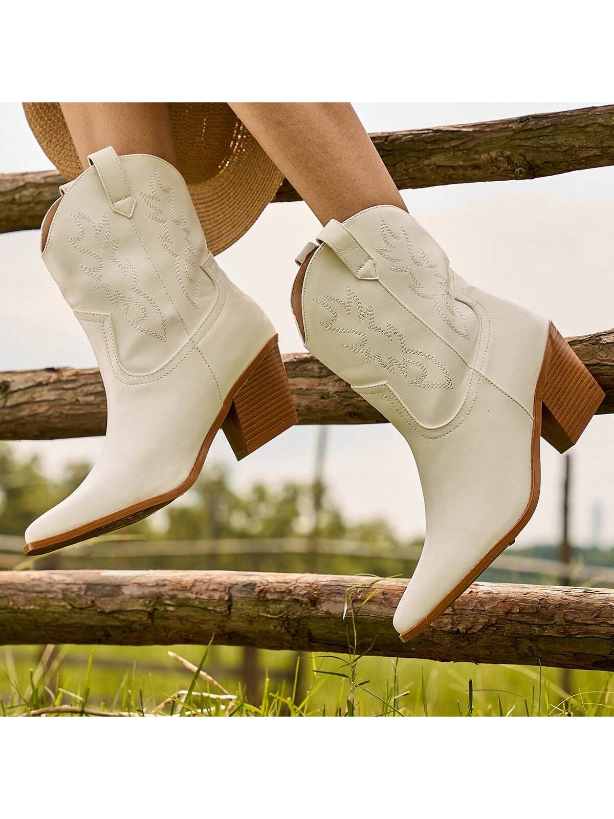 In White Women Ankle Boots & Booties