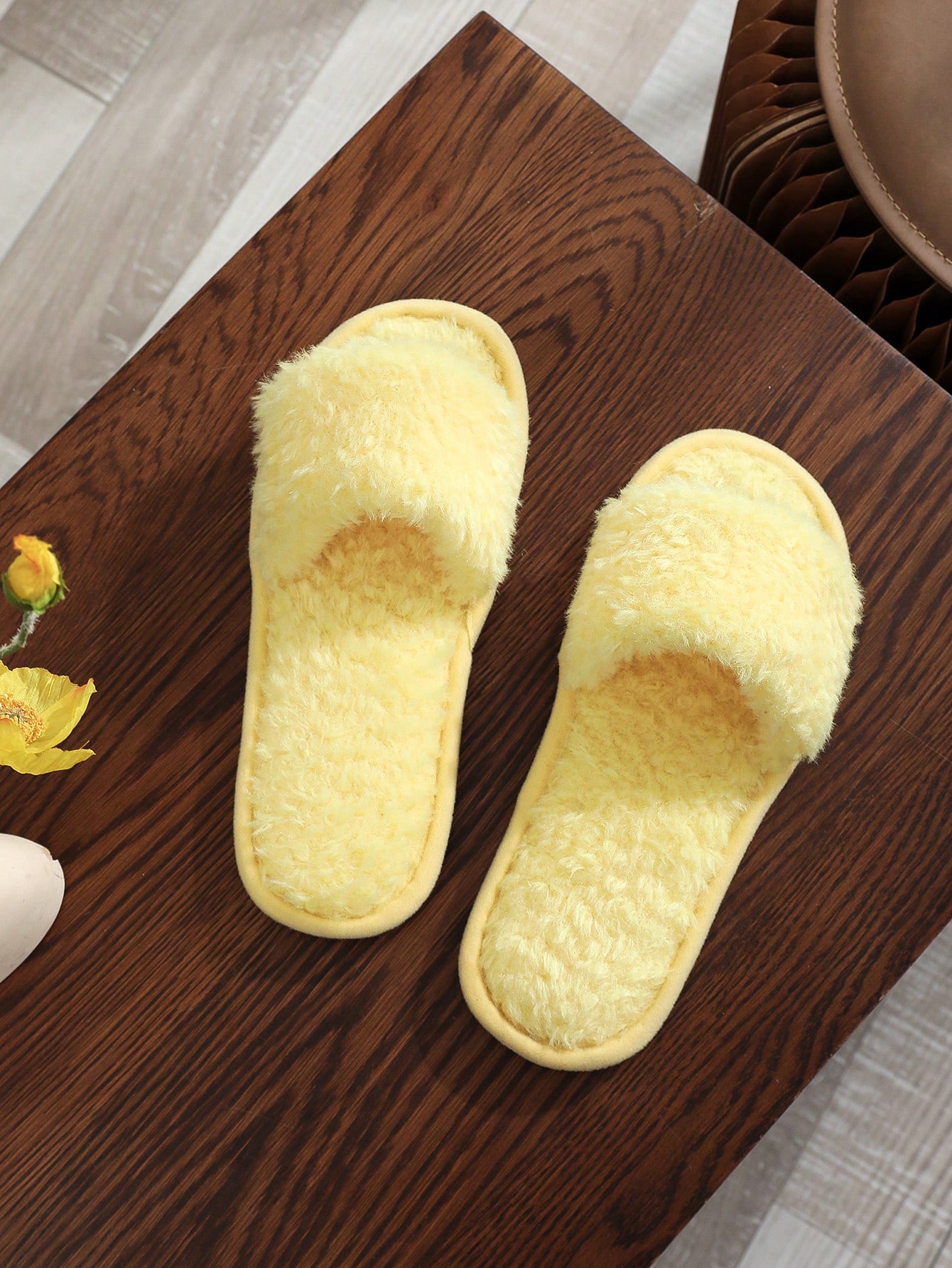 In Yellow Women Home Slippers