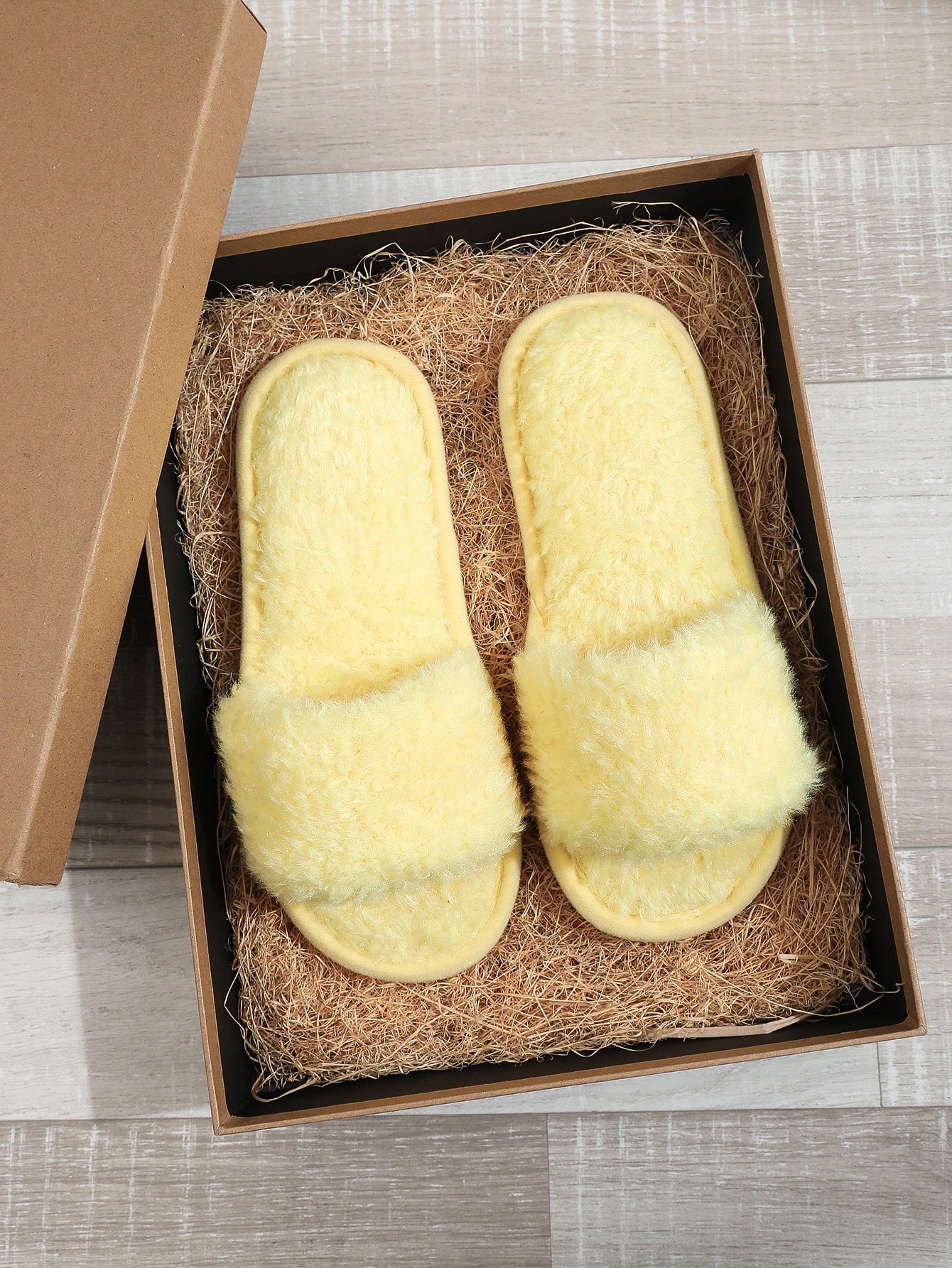 In Yellow Women Home Slippers