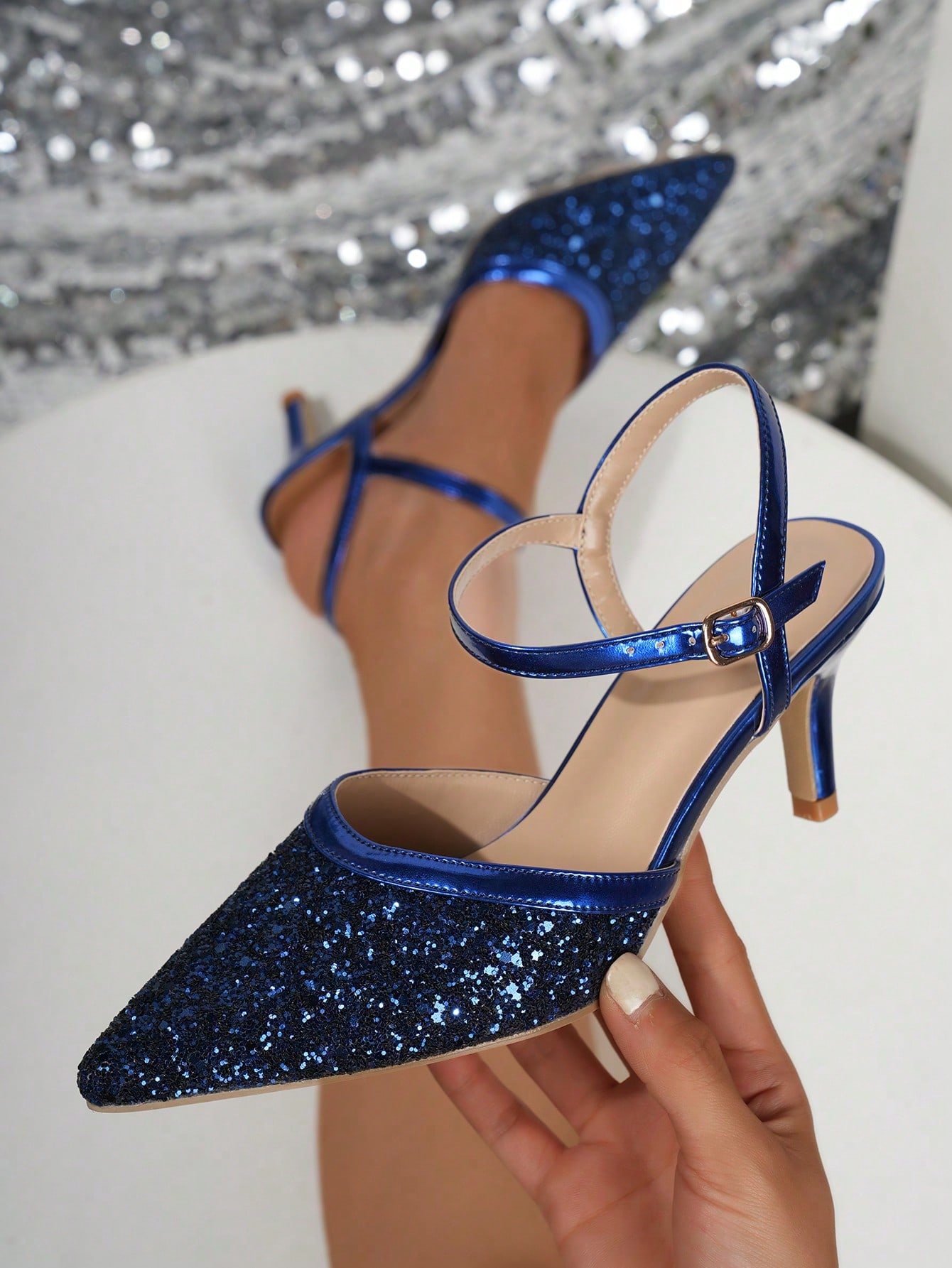 In Royal Blue Women Pumps