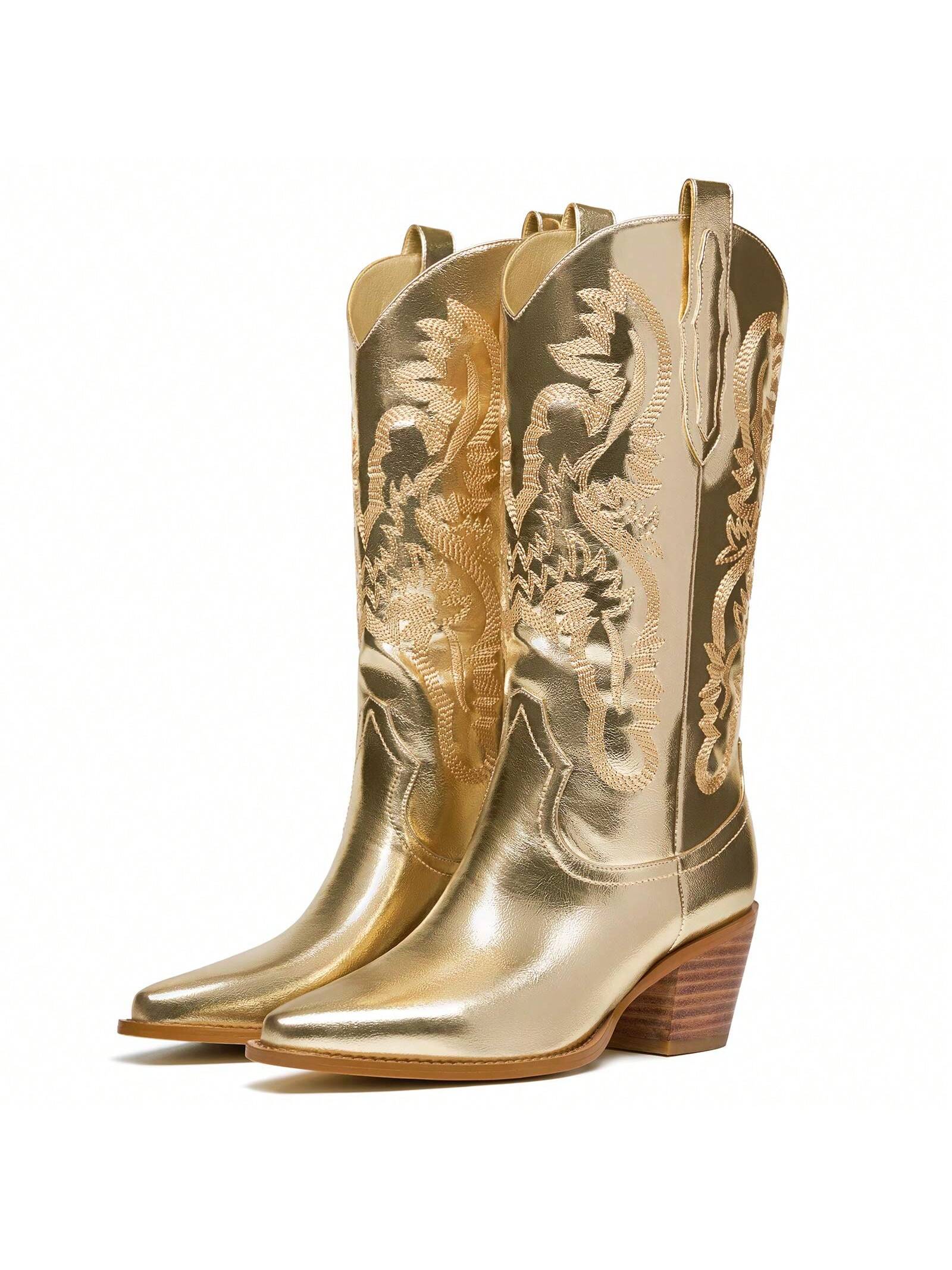 In Gold Women Fashion Boots