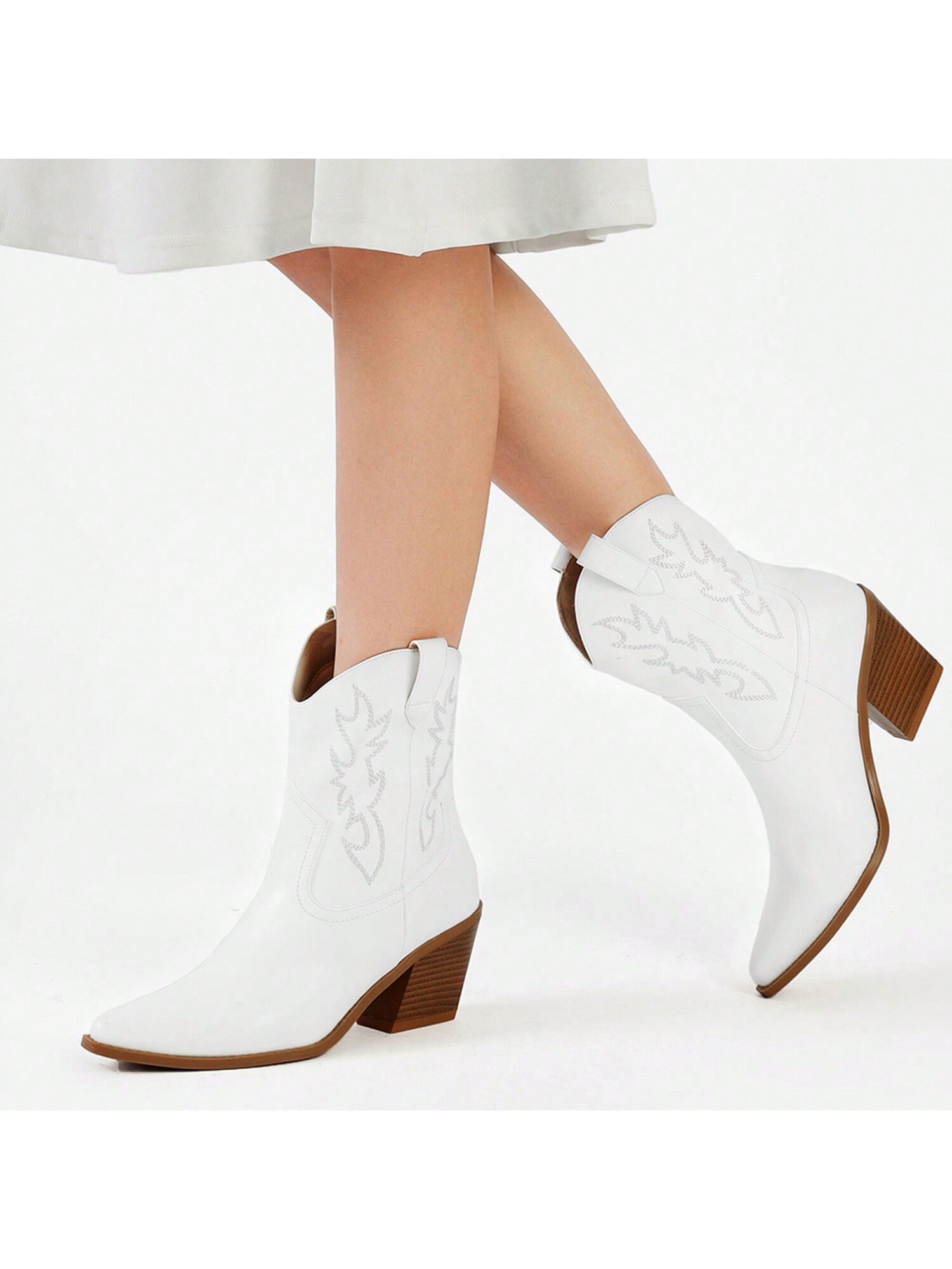 In White Women Ankle Boots & Booties