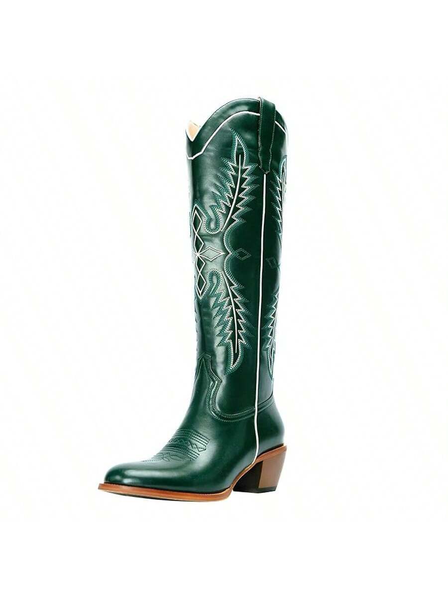 In Green Women Fashion Boots