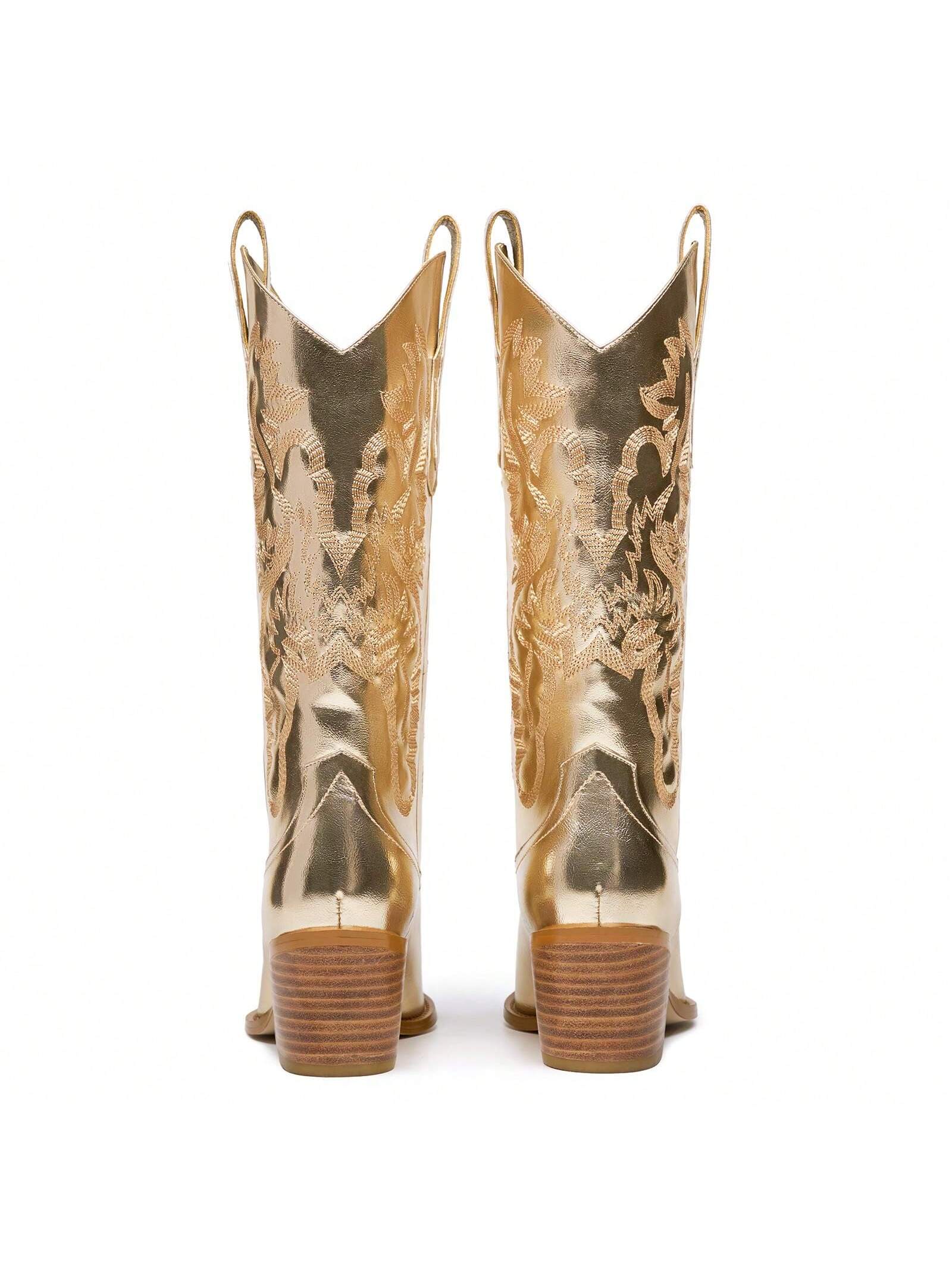 In Gold Women Fashion Boots