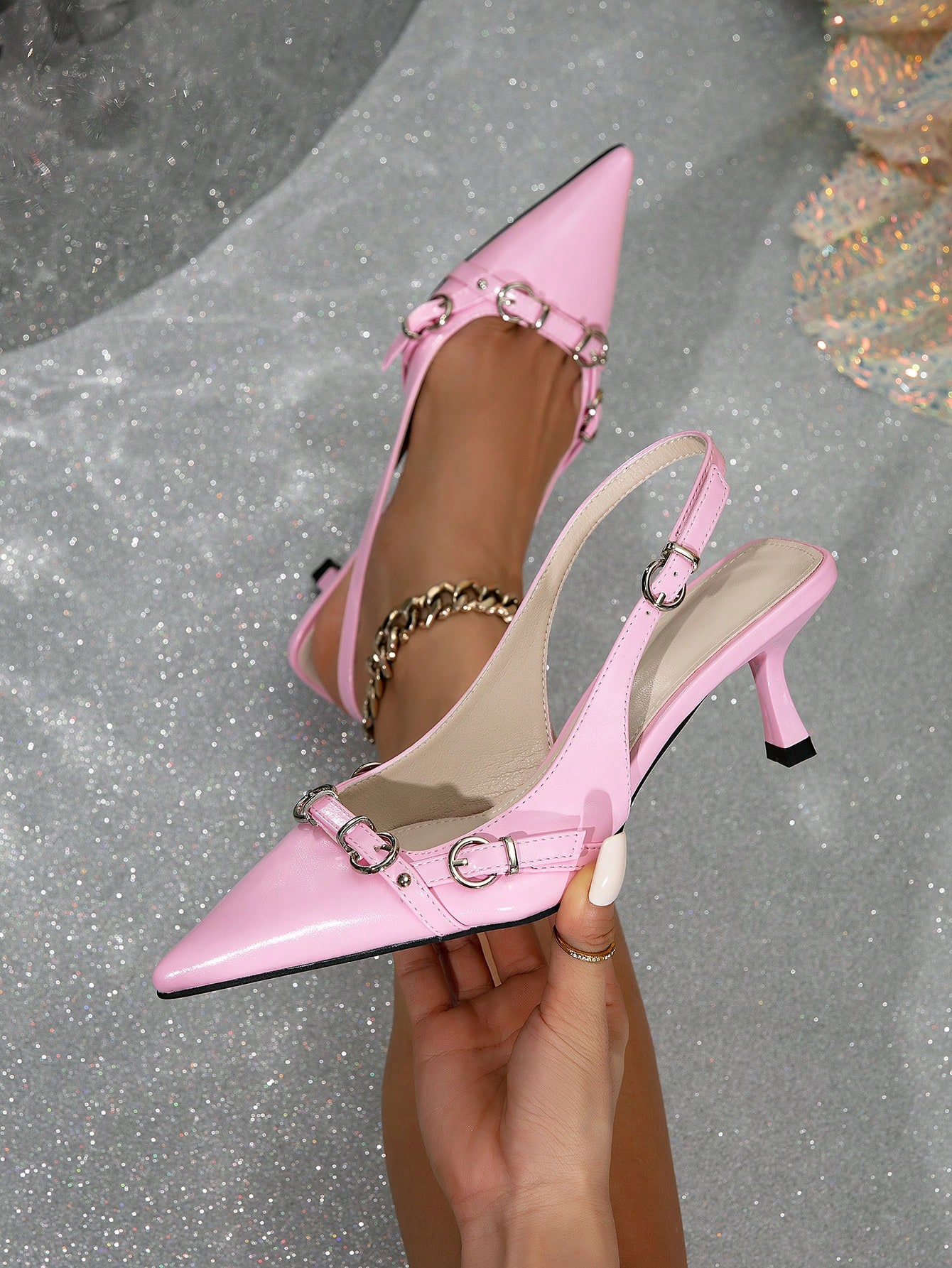 In Pink Women Pumps