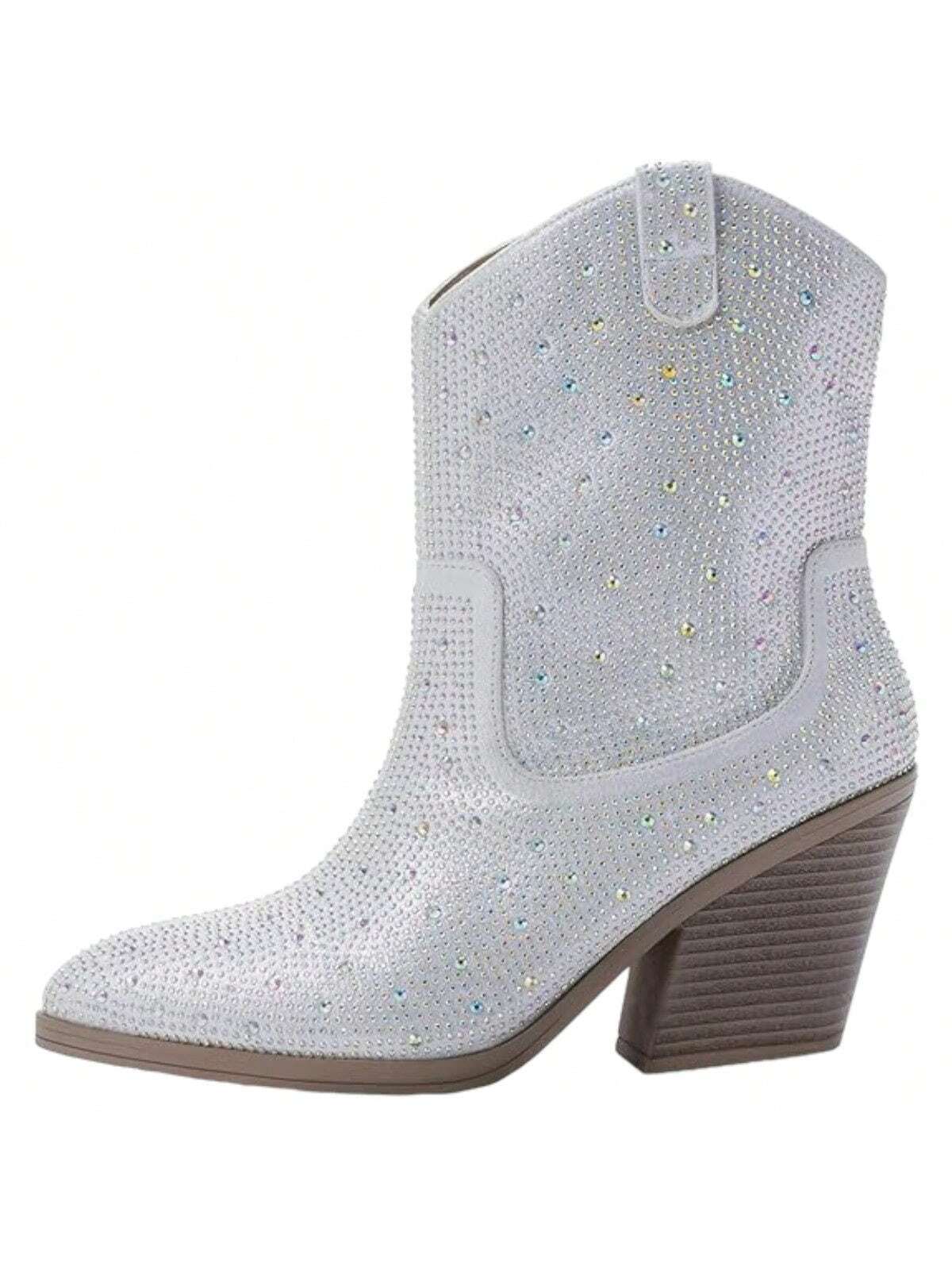 In Silver Women Ankle Boots & Booties