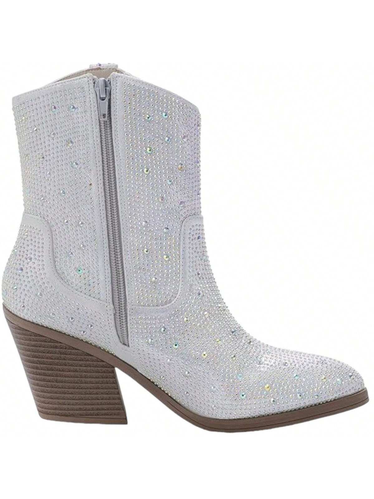 In Silver Women Ankle Boots & Booties