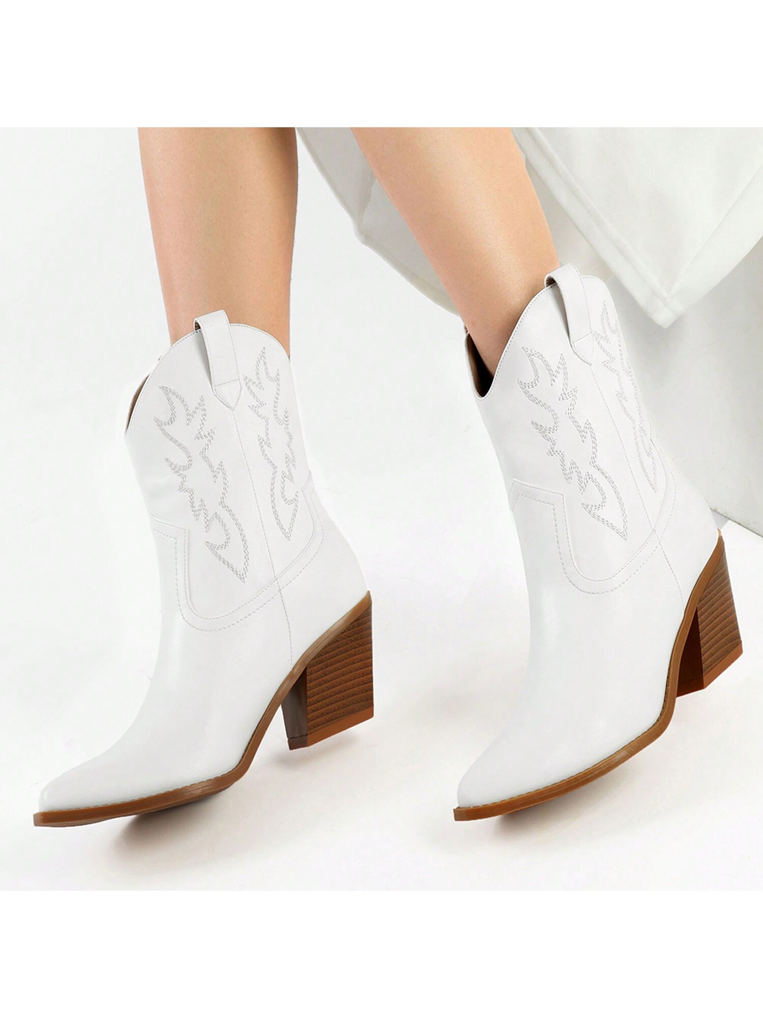 In White Women Ankle Boots & Booties