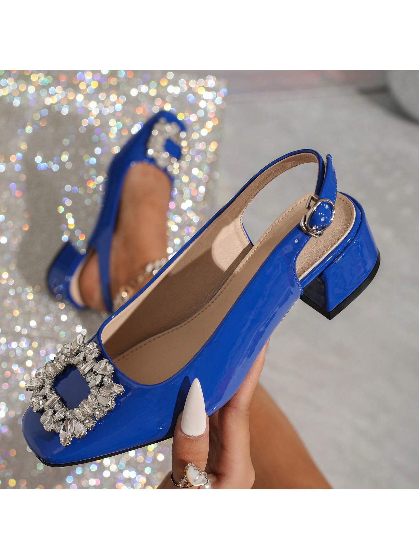 In Blue Women Pumps