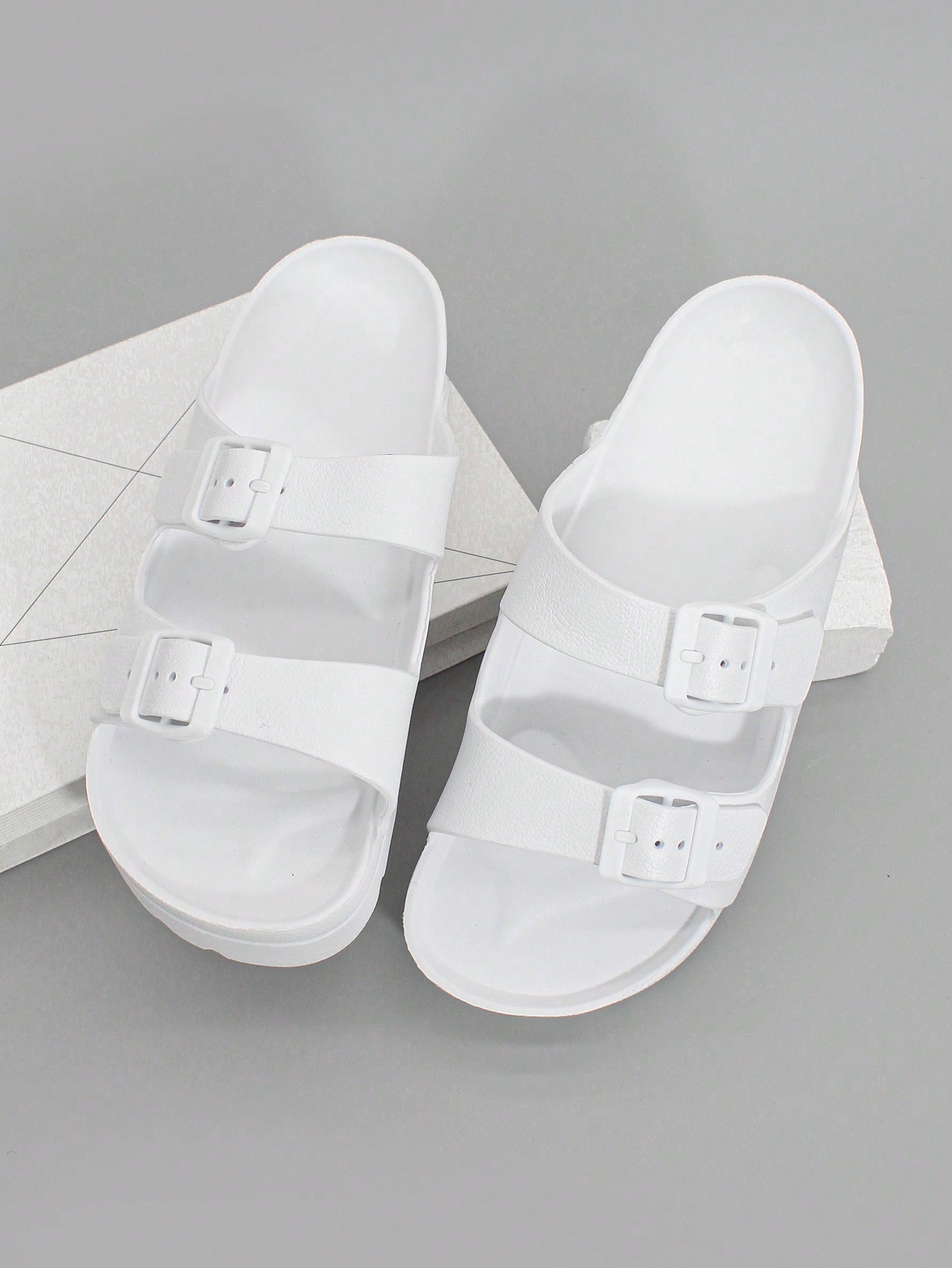 In White Women Flat Sandals