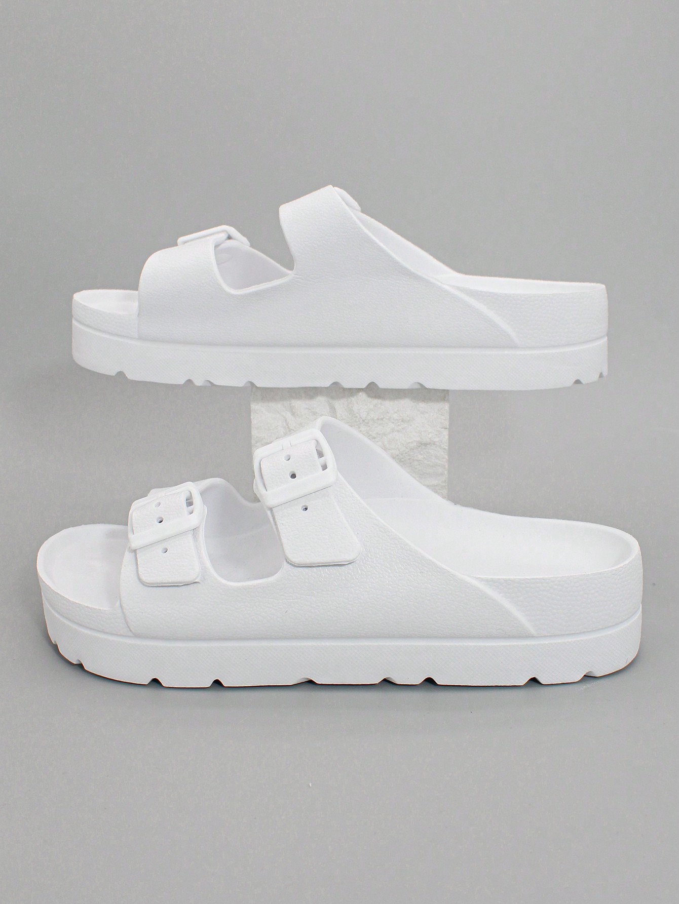 In White Women Flat Sandals