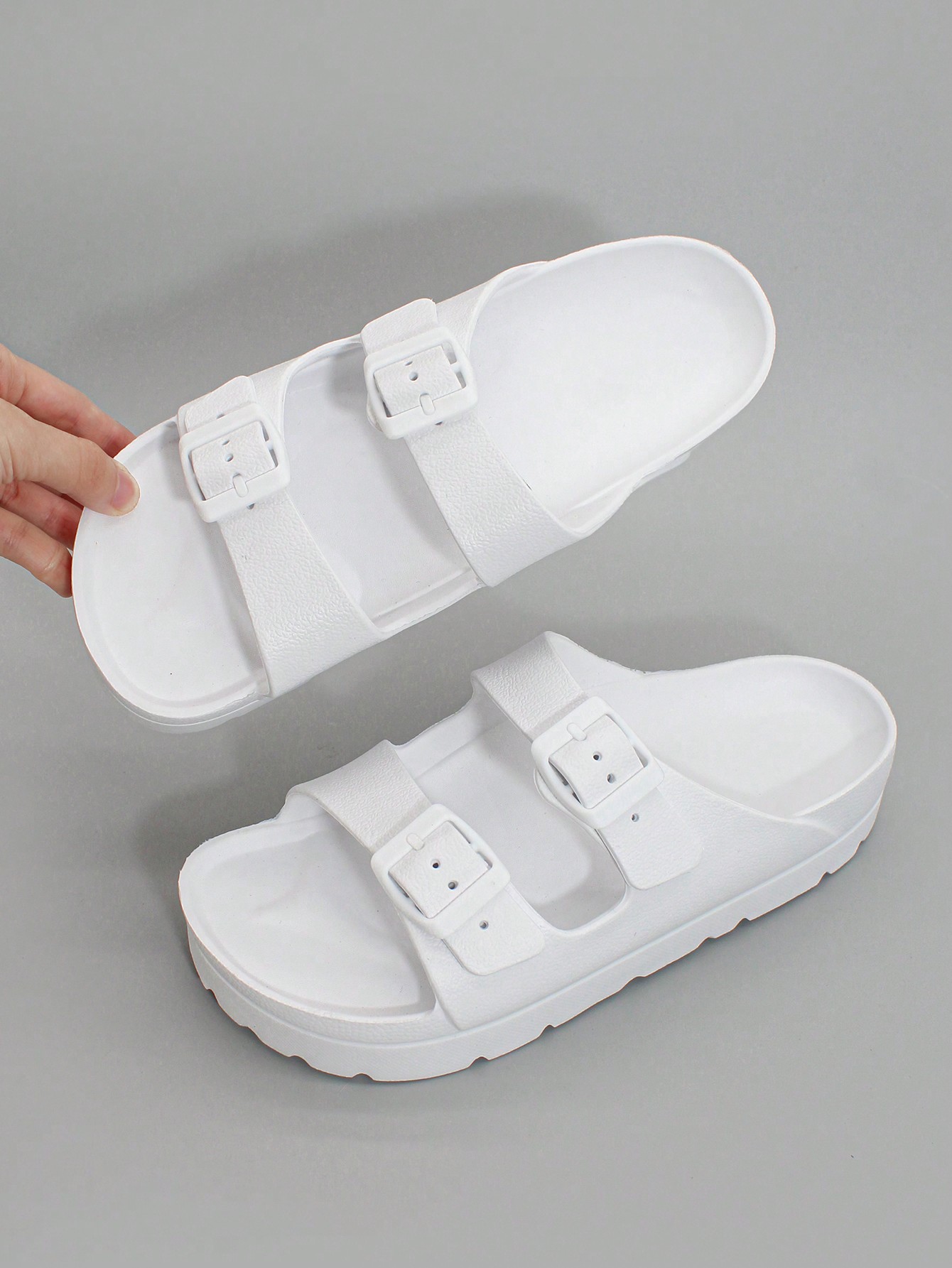 In White Women Flat Sandals