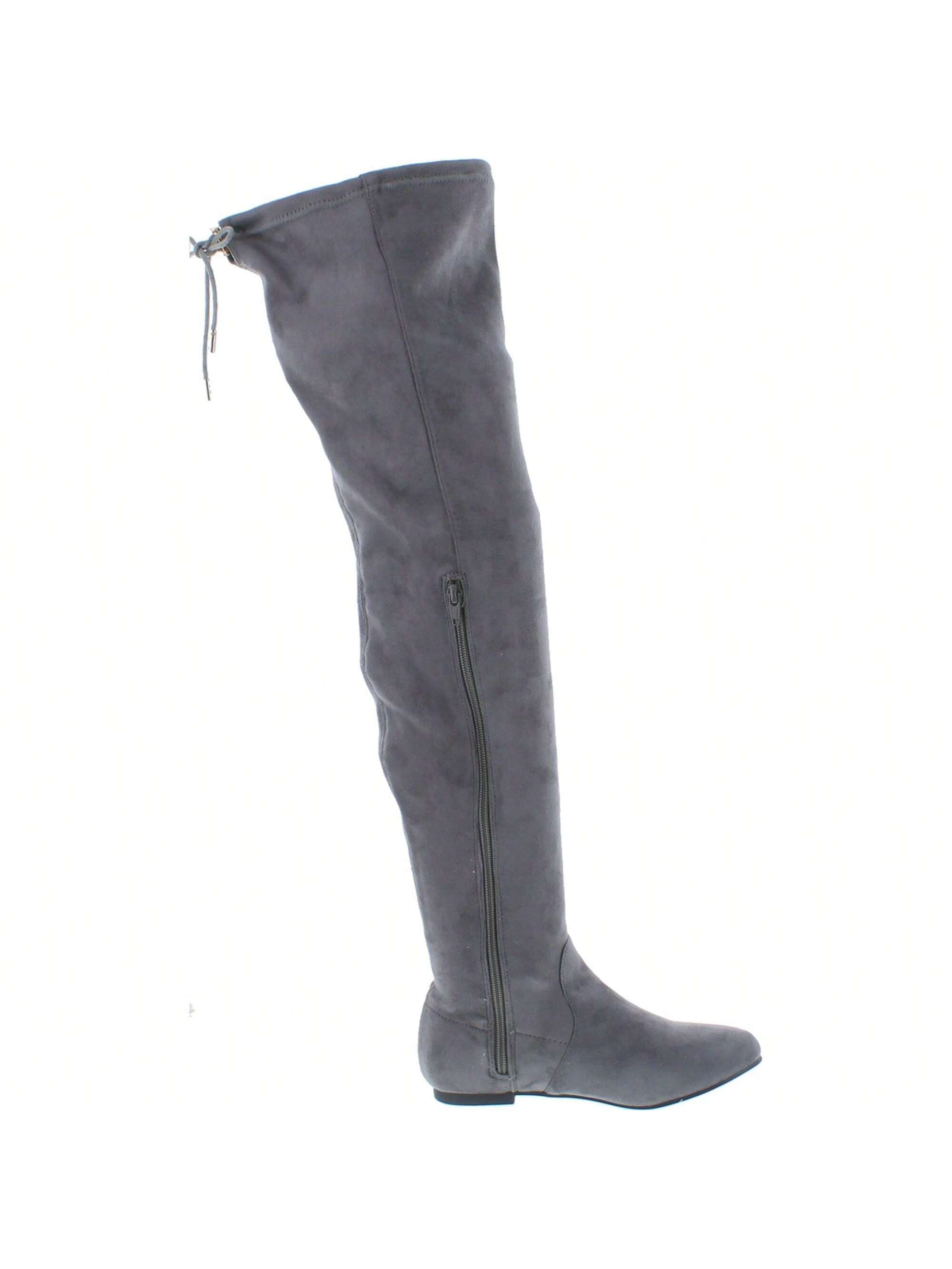 In Grey Women Fashion Boots