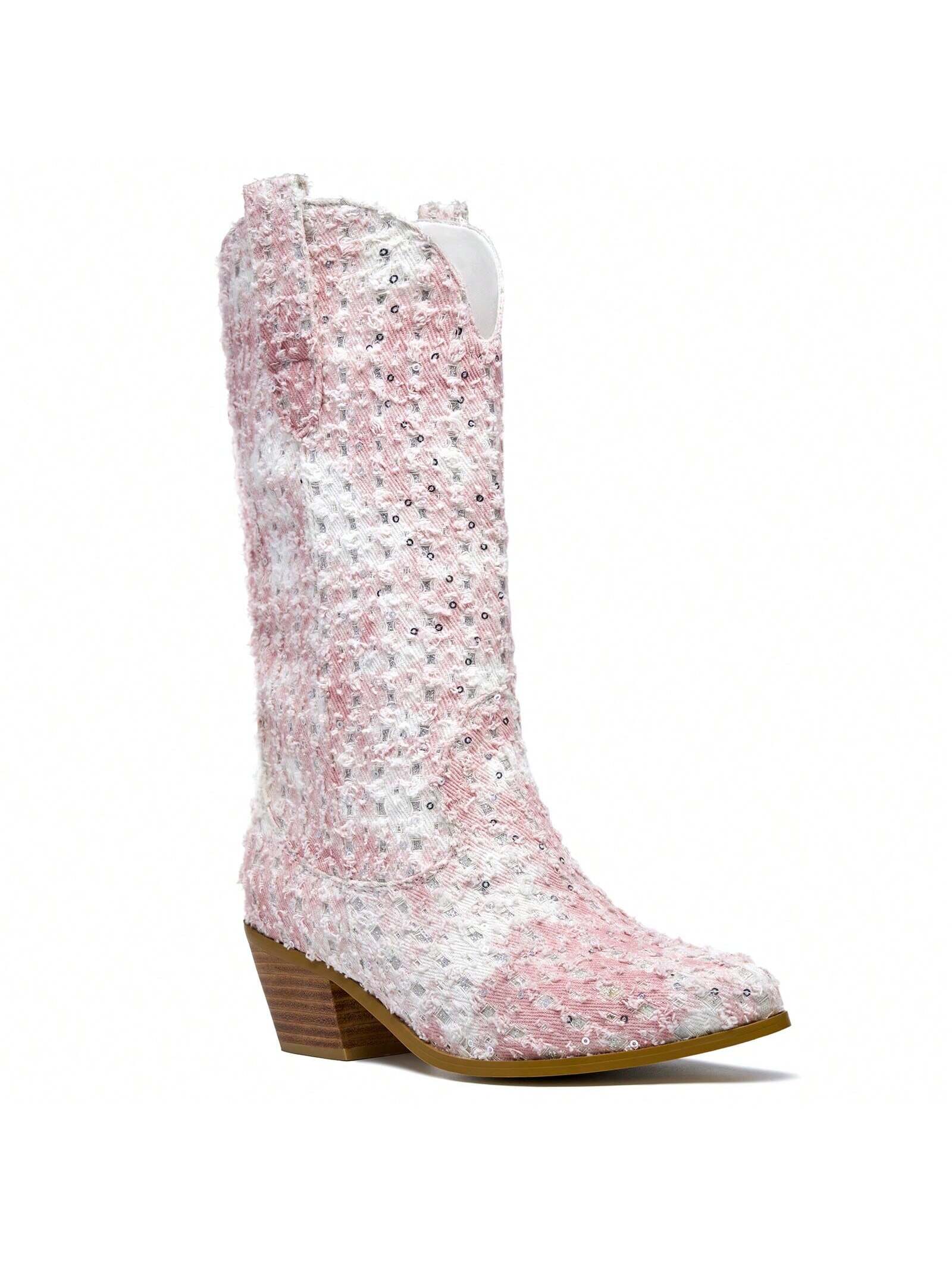 In Pink Women Mid-Calf Boots