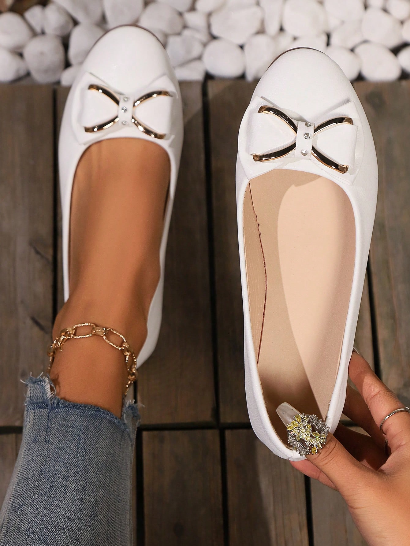 In White Women Flats