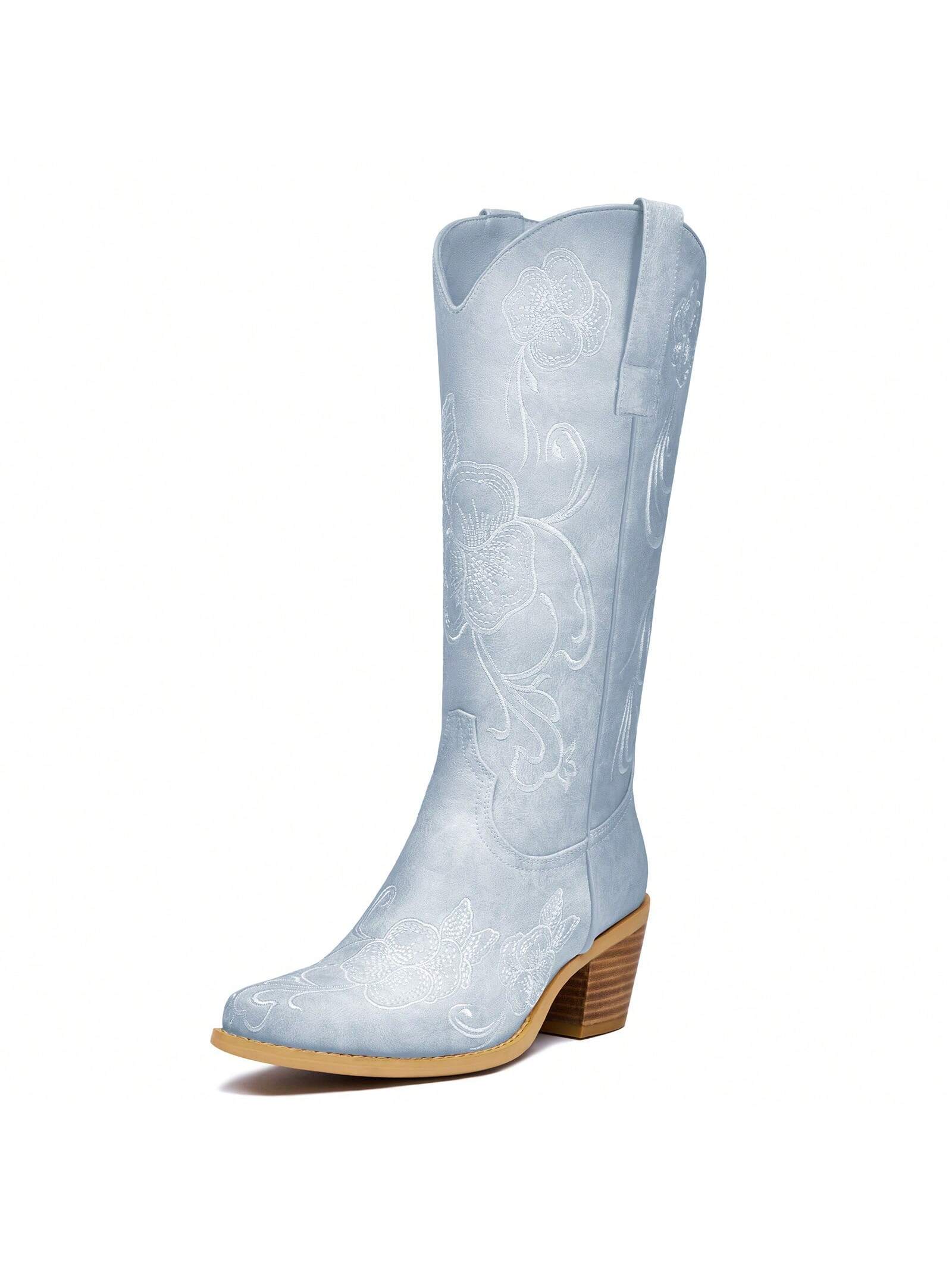 In Blue Women Mid-Calf Boots