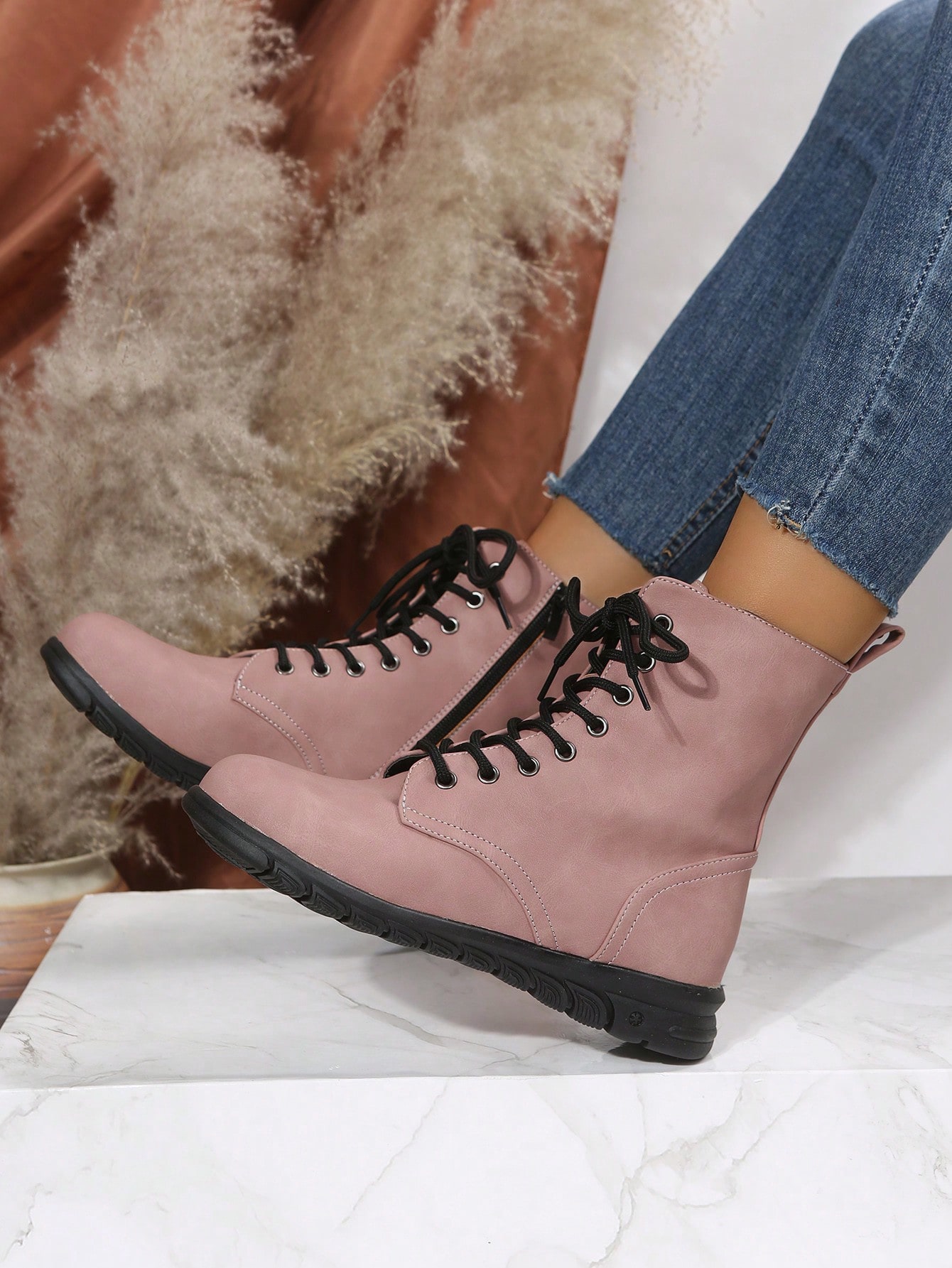 In Pink Women Mid-Calf Boots