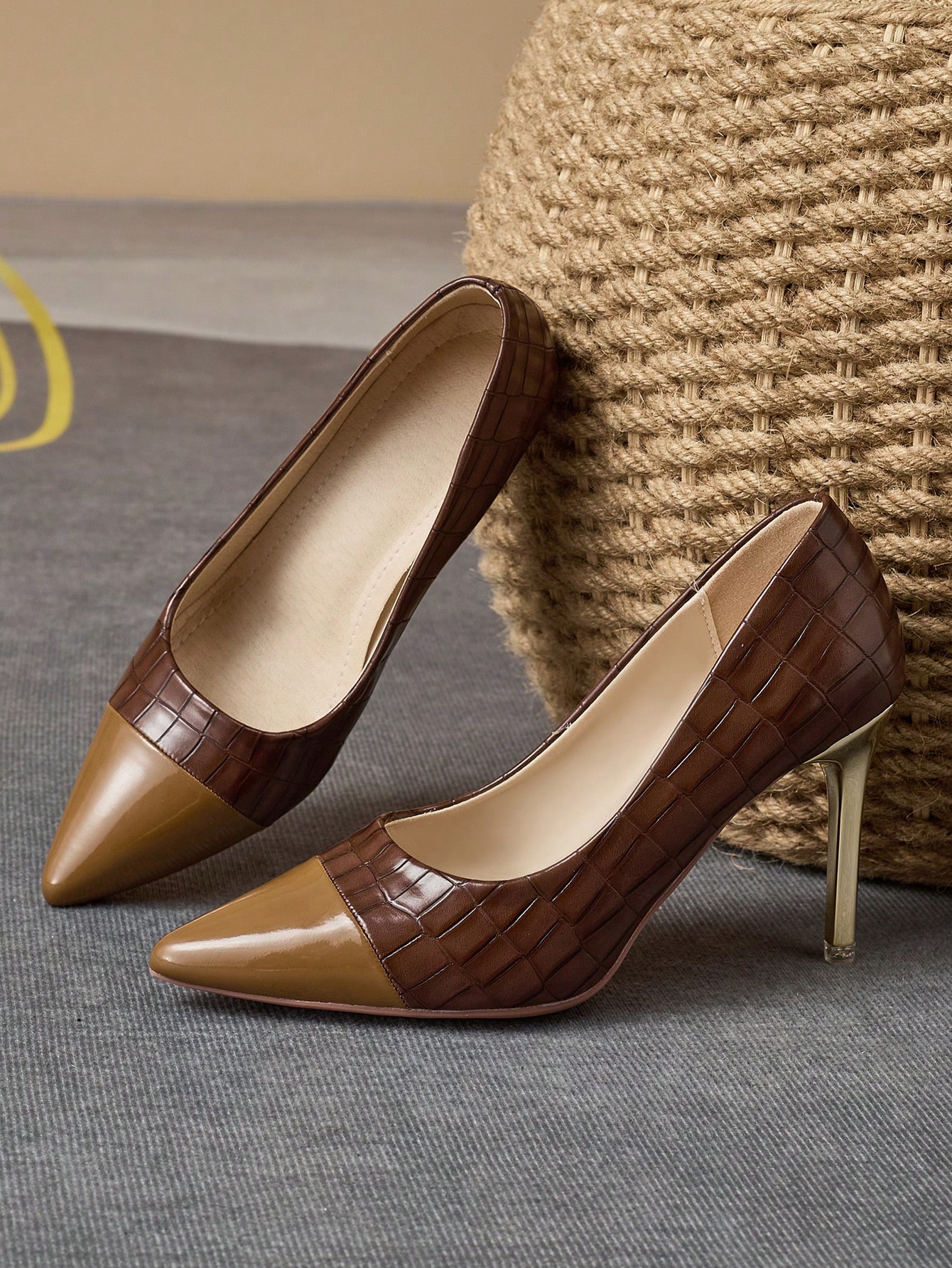 In Brown Women Pumps