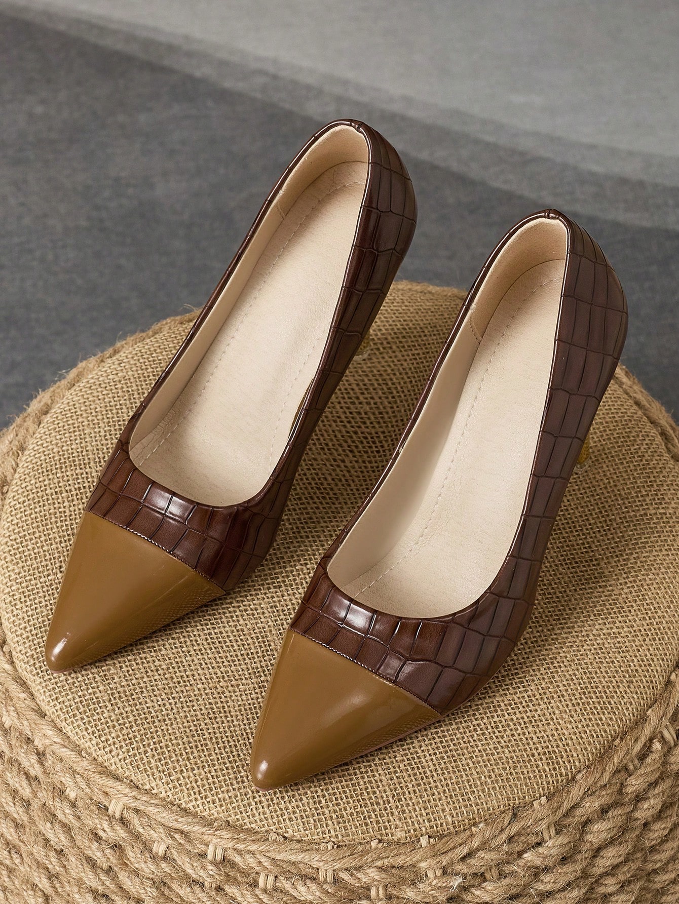 In Brown Women Pumps