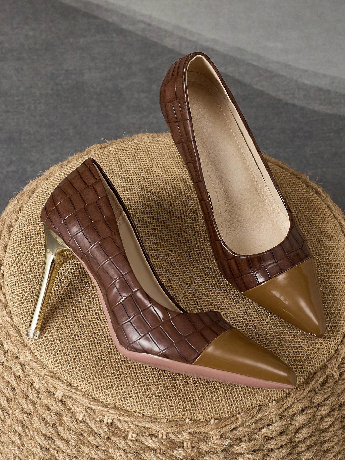 In Brown Women Pumps