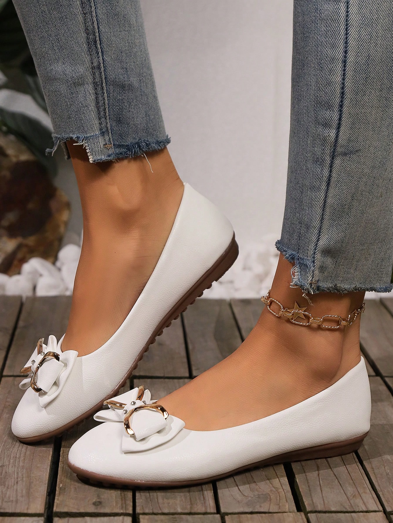 In White Women Flats