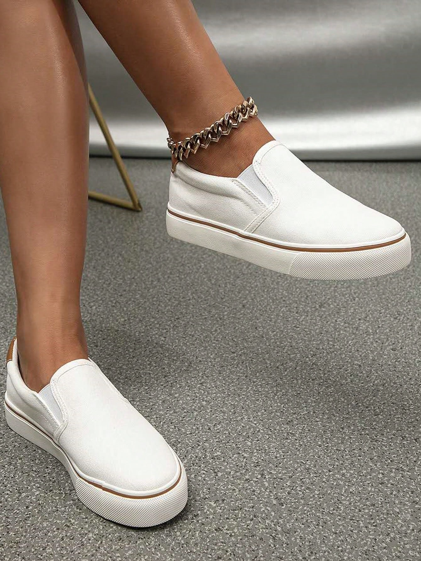 In White Women Flats