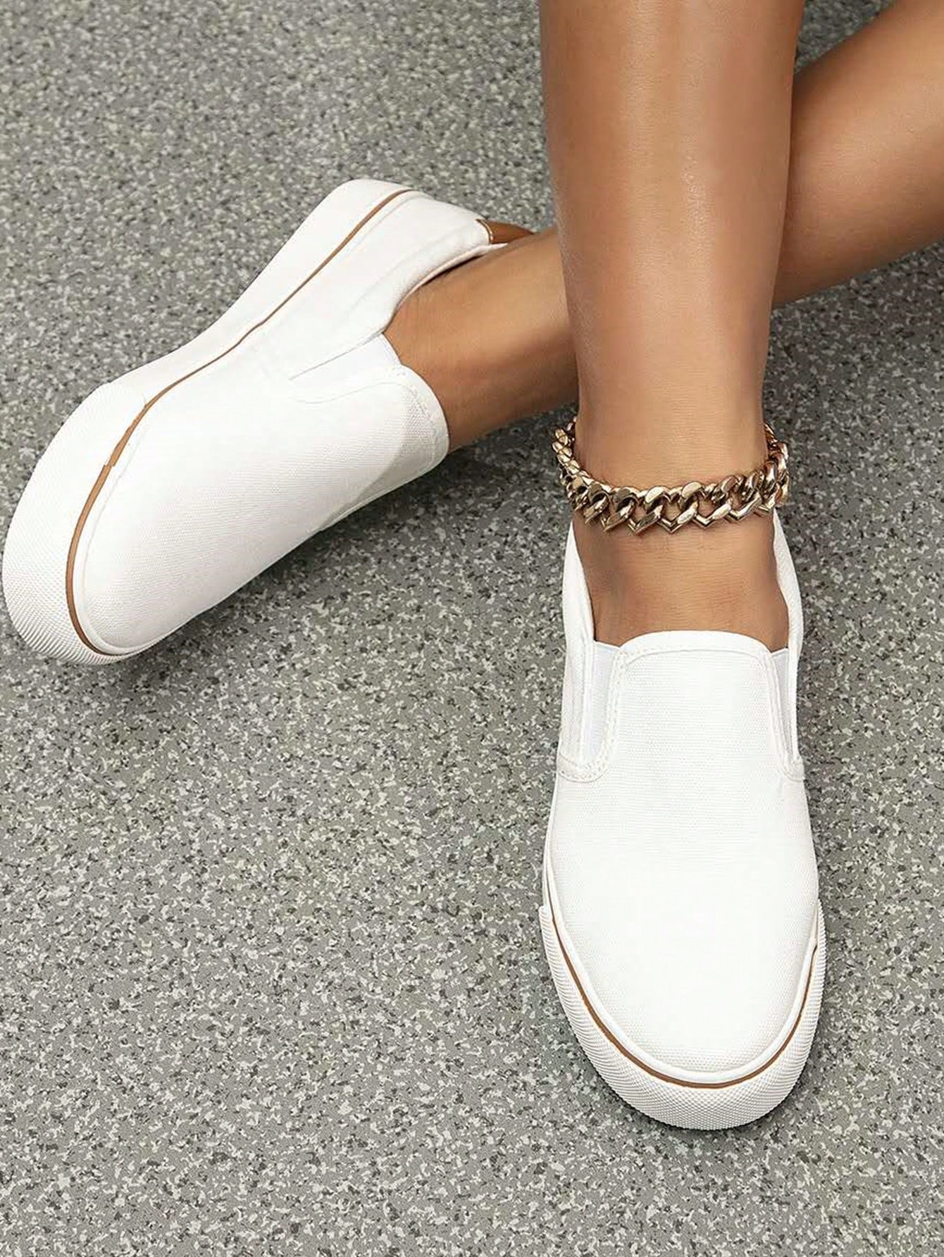 In White Women Flats