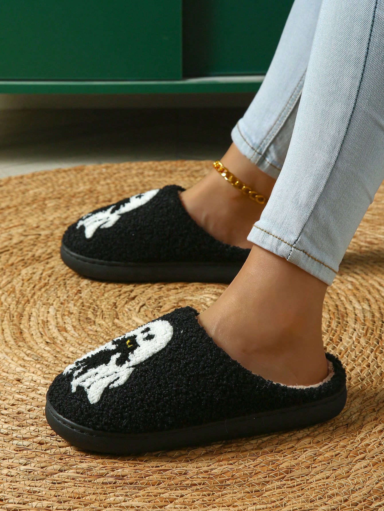 In Black Women Home Slippers